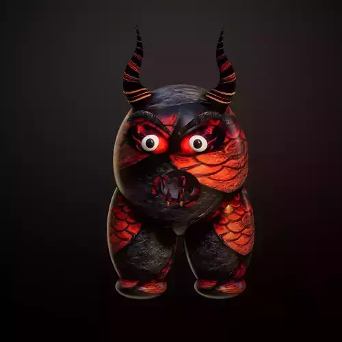 Devil panda