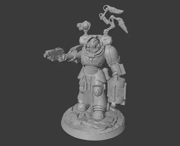 Graviton Biologist 3D print model