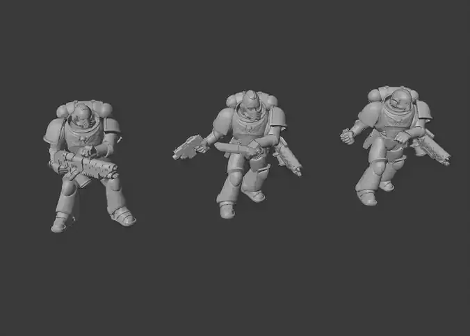 Inferno Guys 3D print model