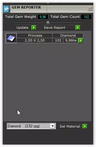 Diamond Bracelet 3D print model_6