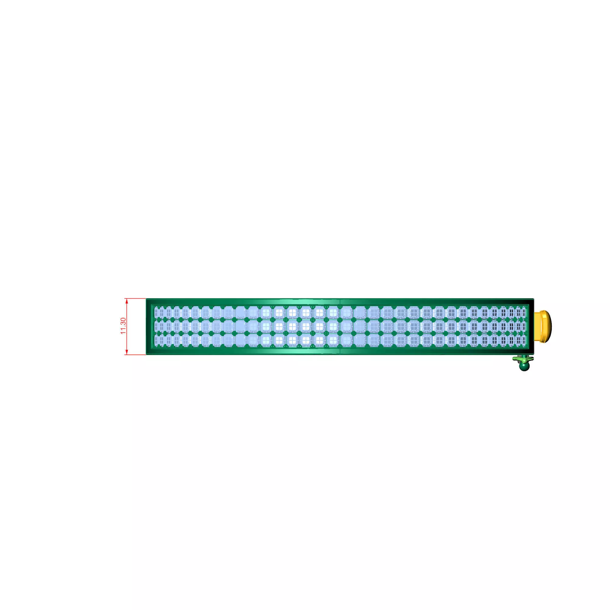 Diamond Bracelet 3D print model_3