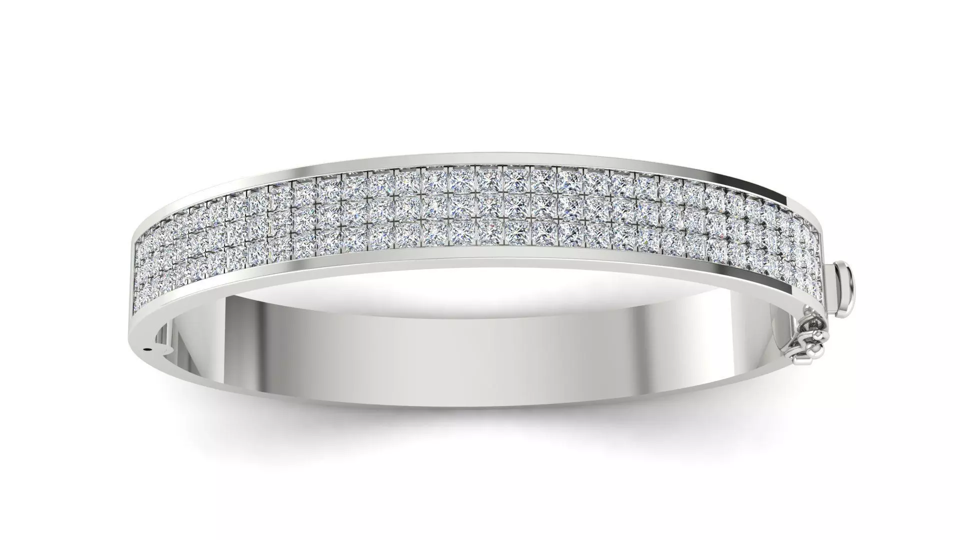 Diamond Bracelet 3D print model_1