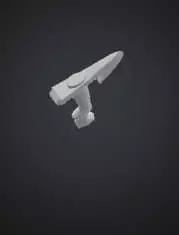 Survival Axe Low Poly Game Asset Low-poly 3D model_5