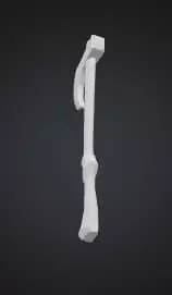 Survival Axe Low Poly Game Asset Low-poly 3D model_3