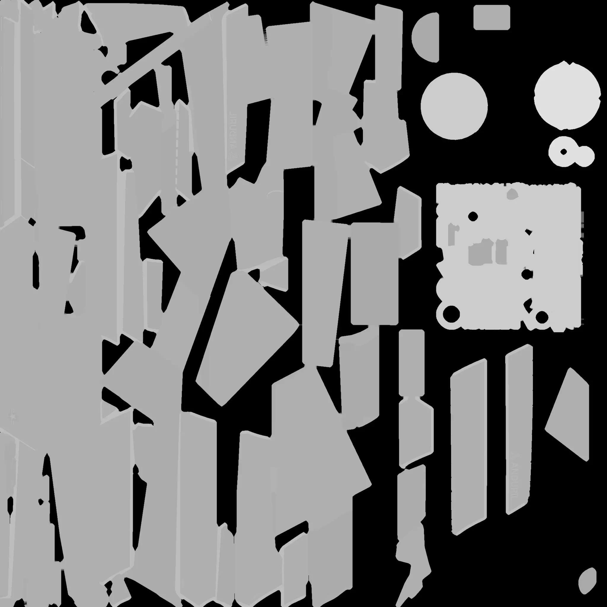 Anduril YFQ-44A FURY - The NEXT GENERATION FIGHTER Drone Low-poly 3D model_36