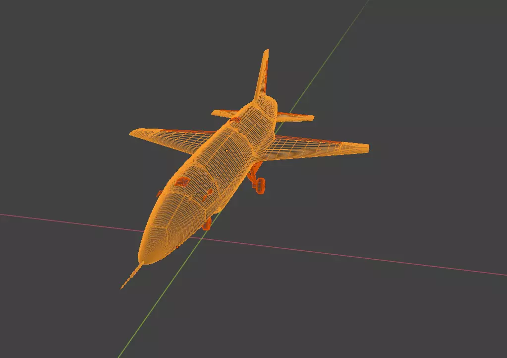 Anduril YFQ-44A FURY - The NEXT GENERATION FIGHTER Drone Low-poly 3D model_45