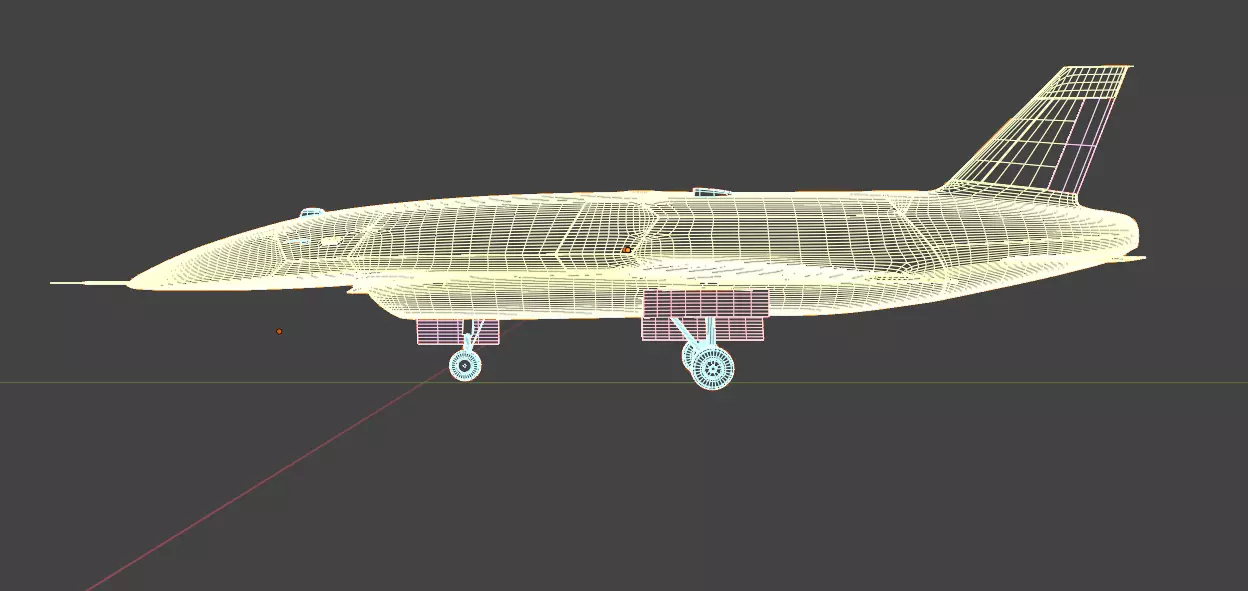 Anduril YFQ-44A FURY - The NEXT GENERATION FIGHTER Drone Low-poly 3D model_41
