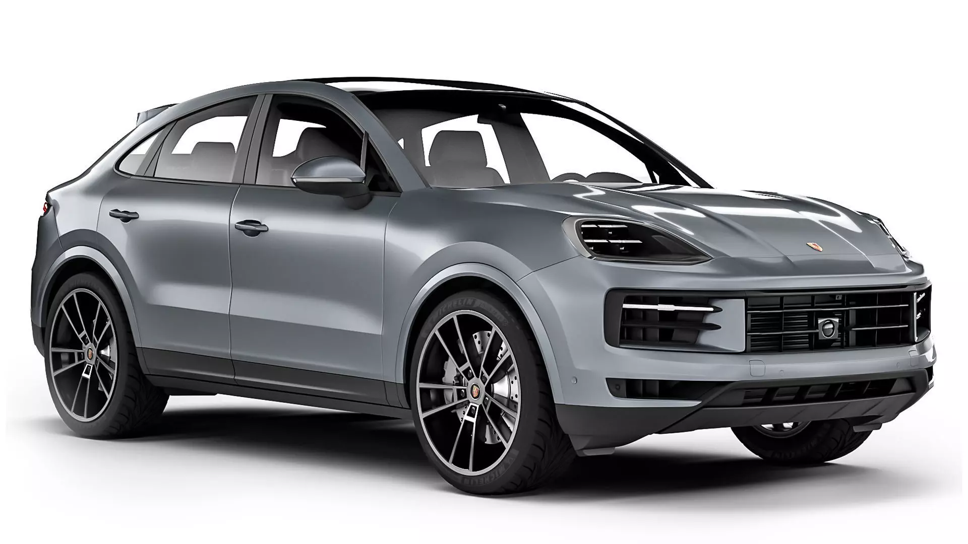 Porsche Cayenne Coupe 2024 3D model_6