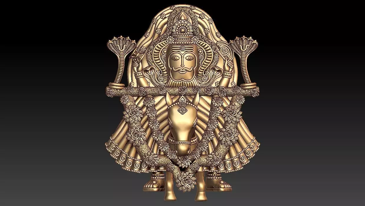 Ramnath damodar pendent 3D print model_0