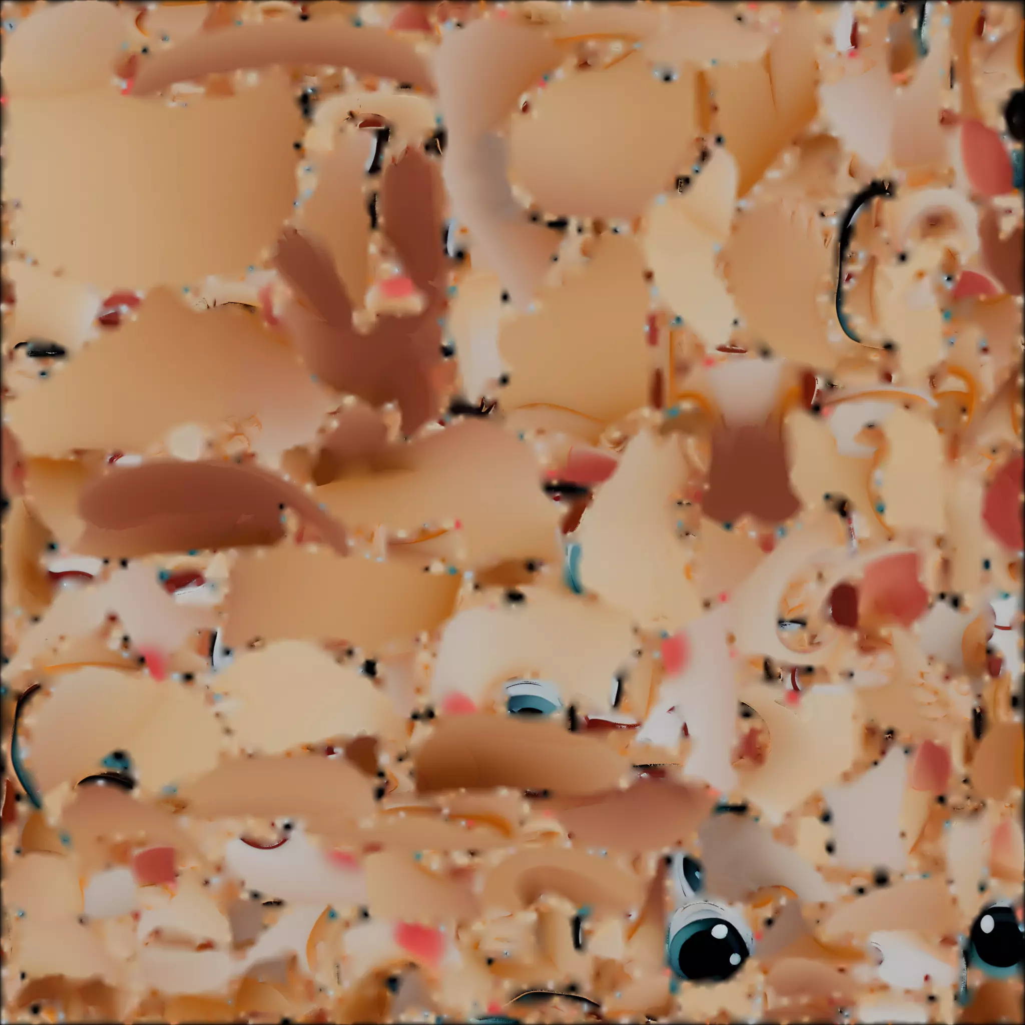 Cute Cartoon Otter 3D Model Low-poly 3D model_1