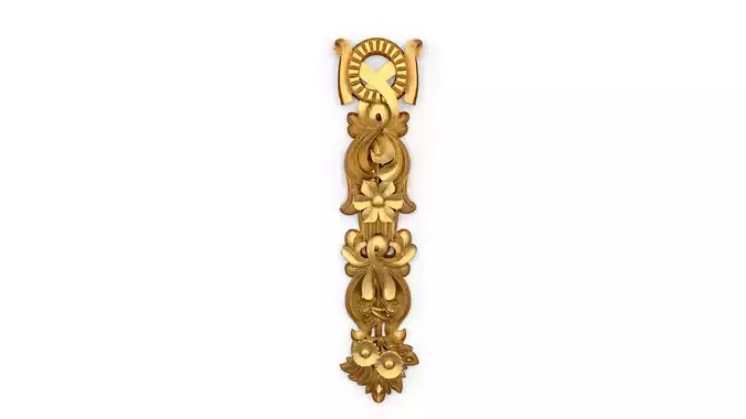 carved classic decorative ornament cnc 3d printing stl 17  3D print model
