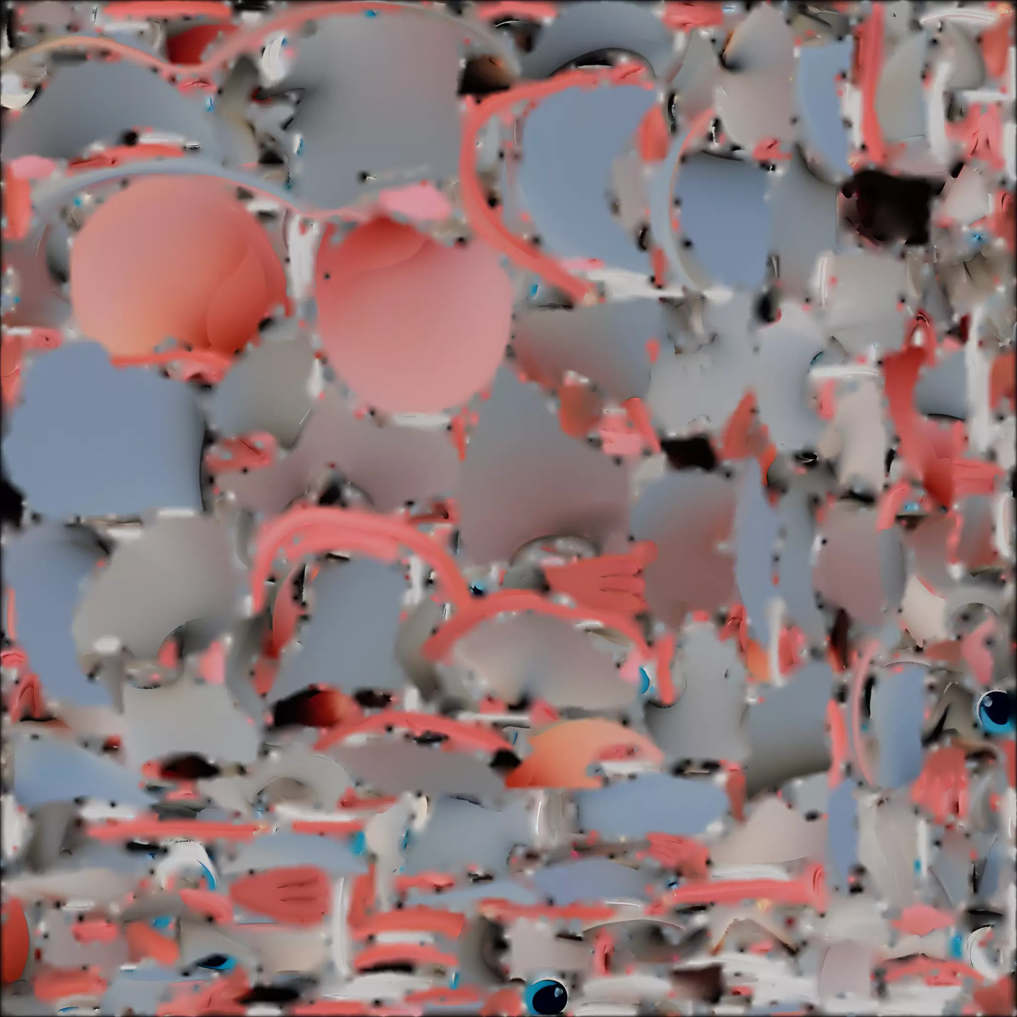 Cute Cartoon Mouse 3D Model Low-poly 3D model_1