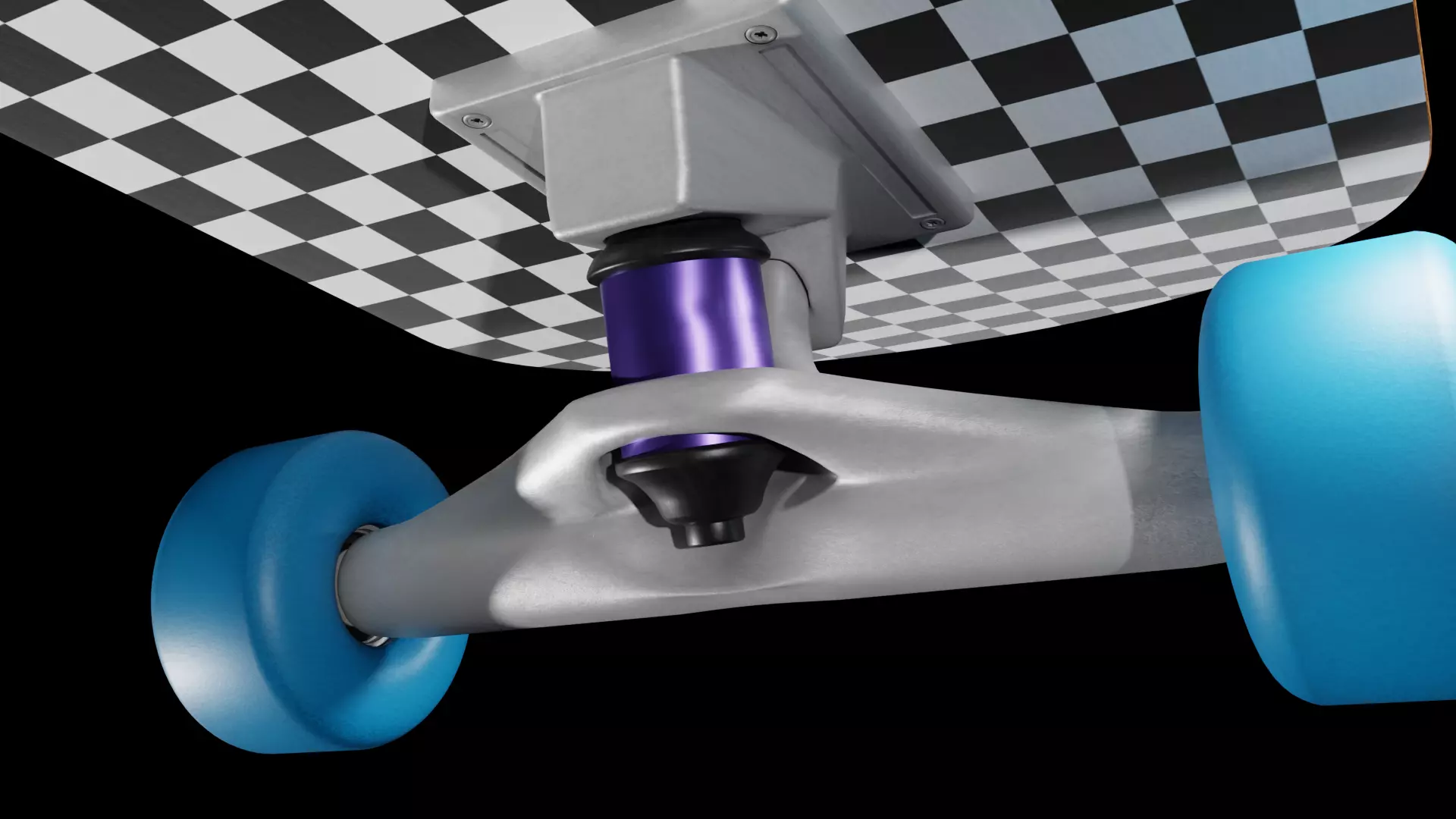 Skateboard Model 3D model_3