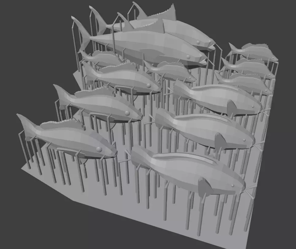 Caribbean Fish 3D print model_0