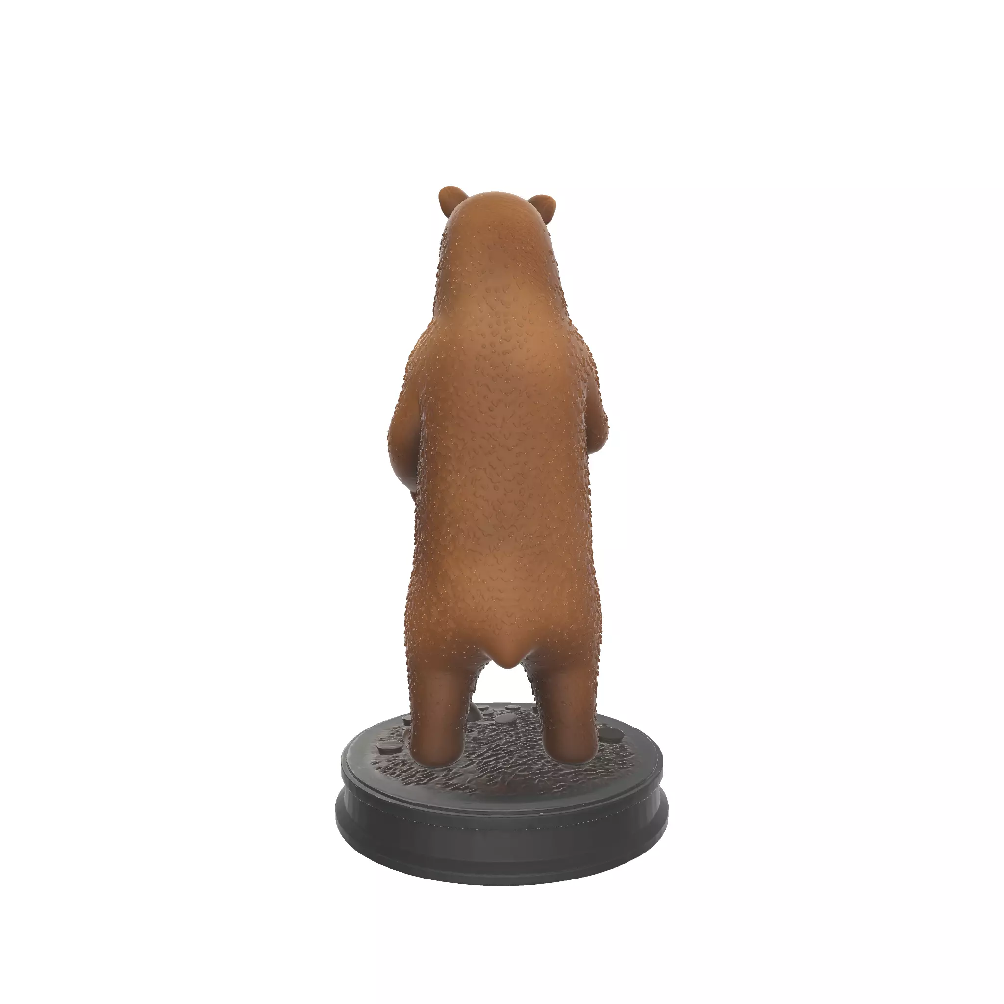 Standing Bear Figurine Wildlife Animal Sculpture 3D print model_2