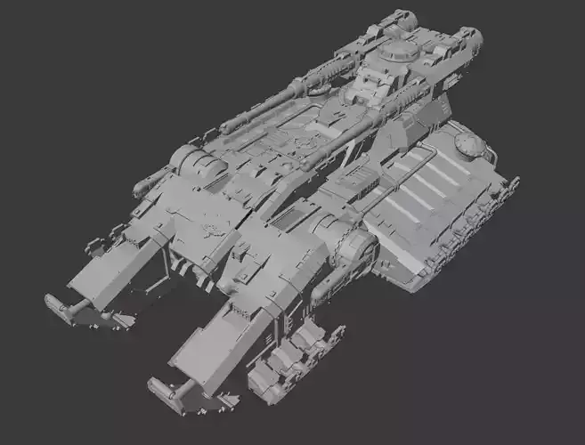 Astral Heavy Tank 3D print model