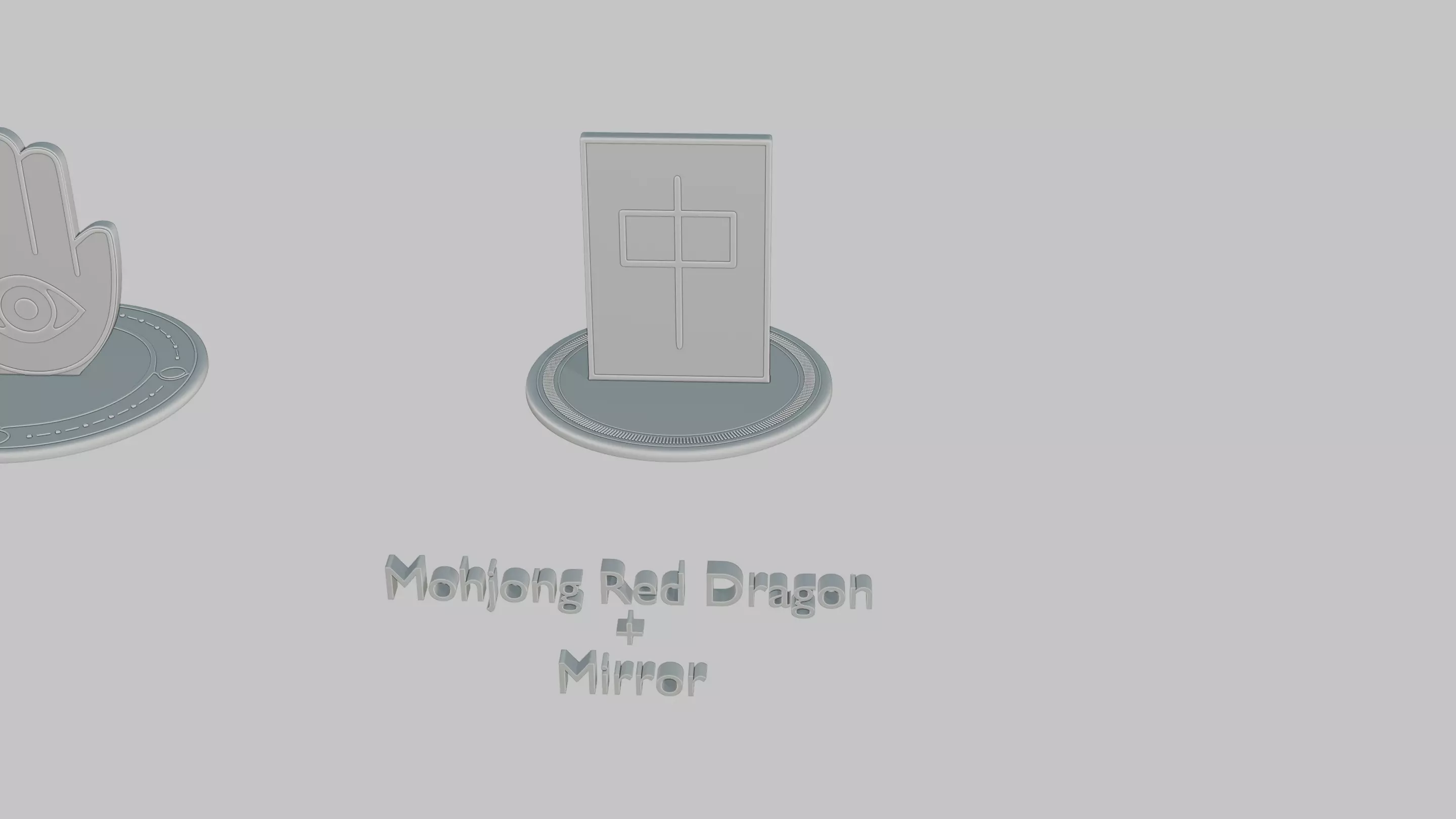 Ancient Glyphs Mini Pack Emoji Statues 3D print model_16