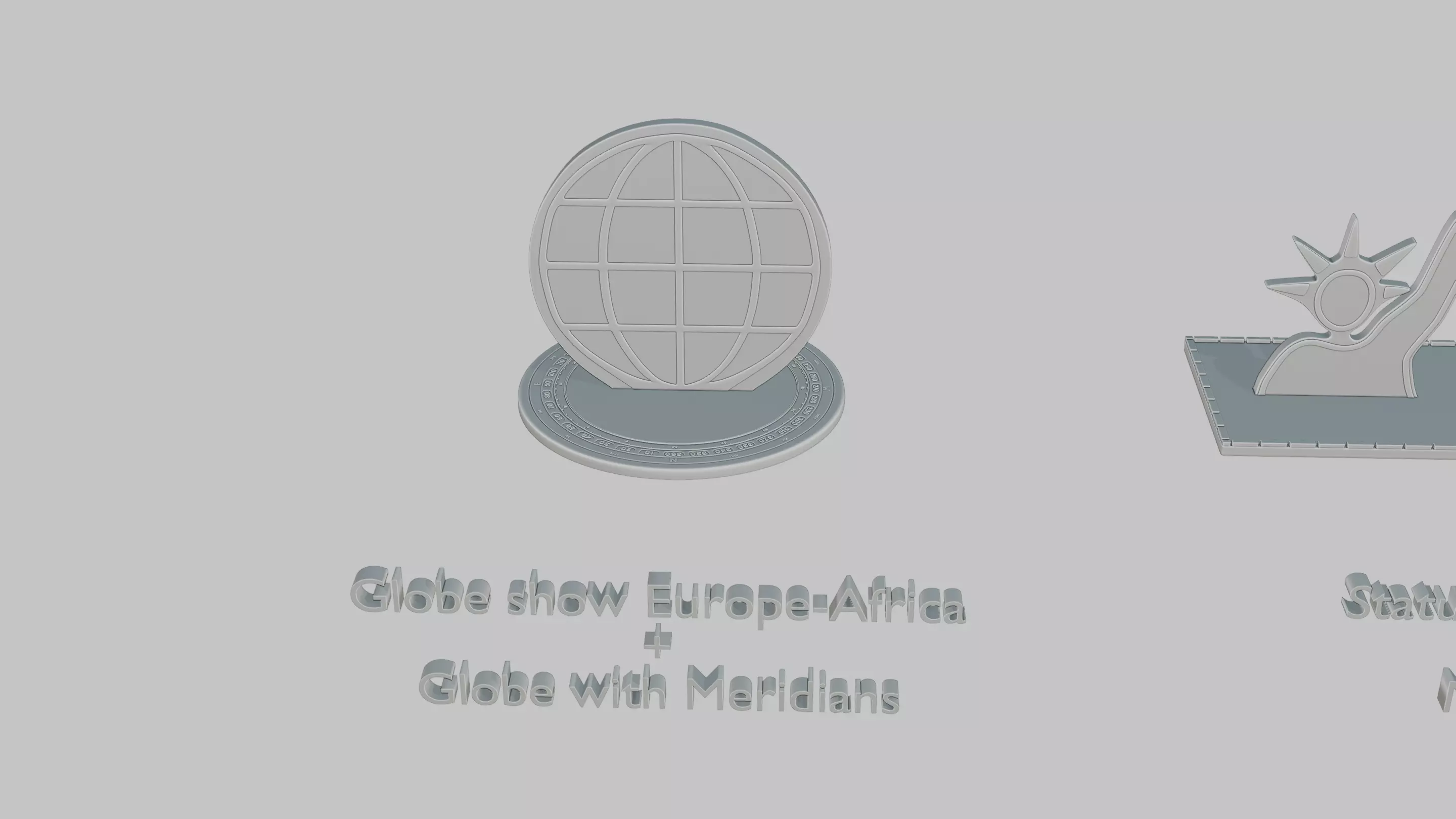 Ancient Glyphs Mini Pack Emoji Statues 3D print model_2