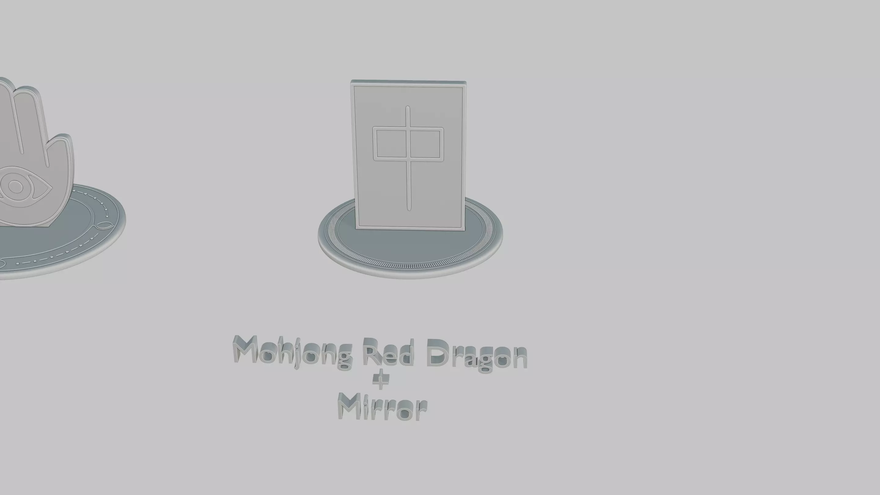 Ancient Glyphs Mini Pack Emoji Statues 3D print model_15