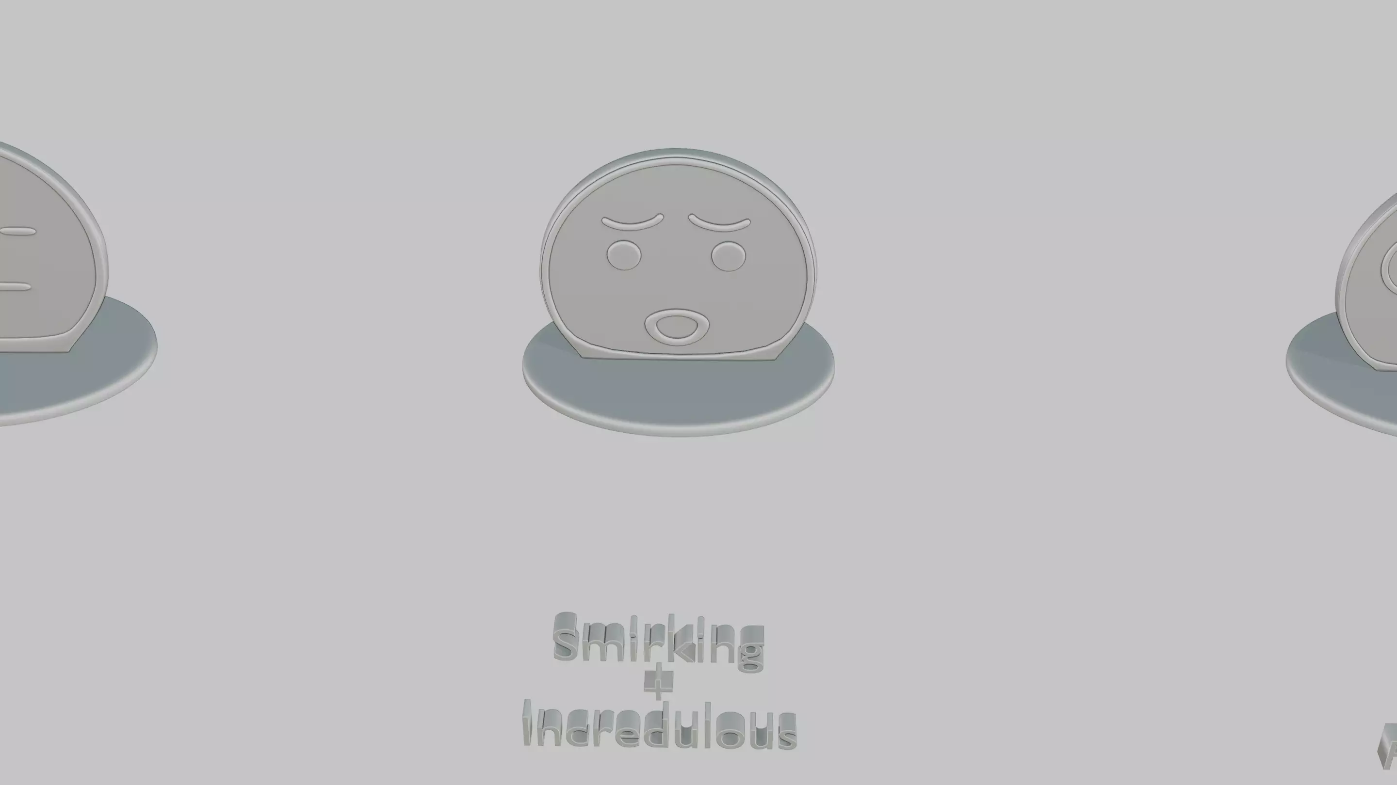 April Fools Day Pack Emoji Statues 3D print model_12