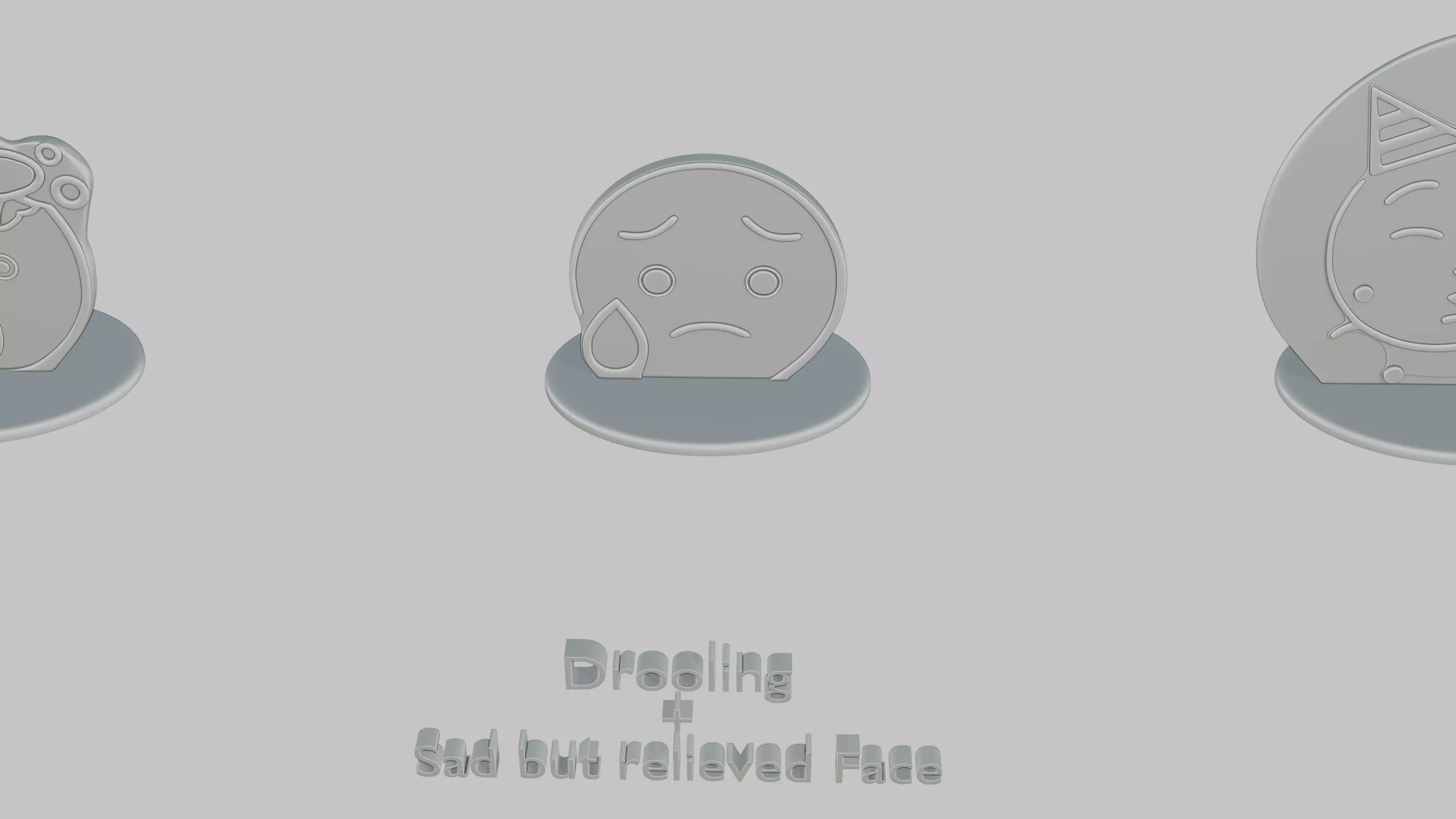 April Fools Day Pack Emoji Statues 3D print model_20