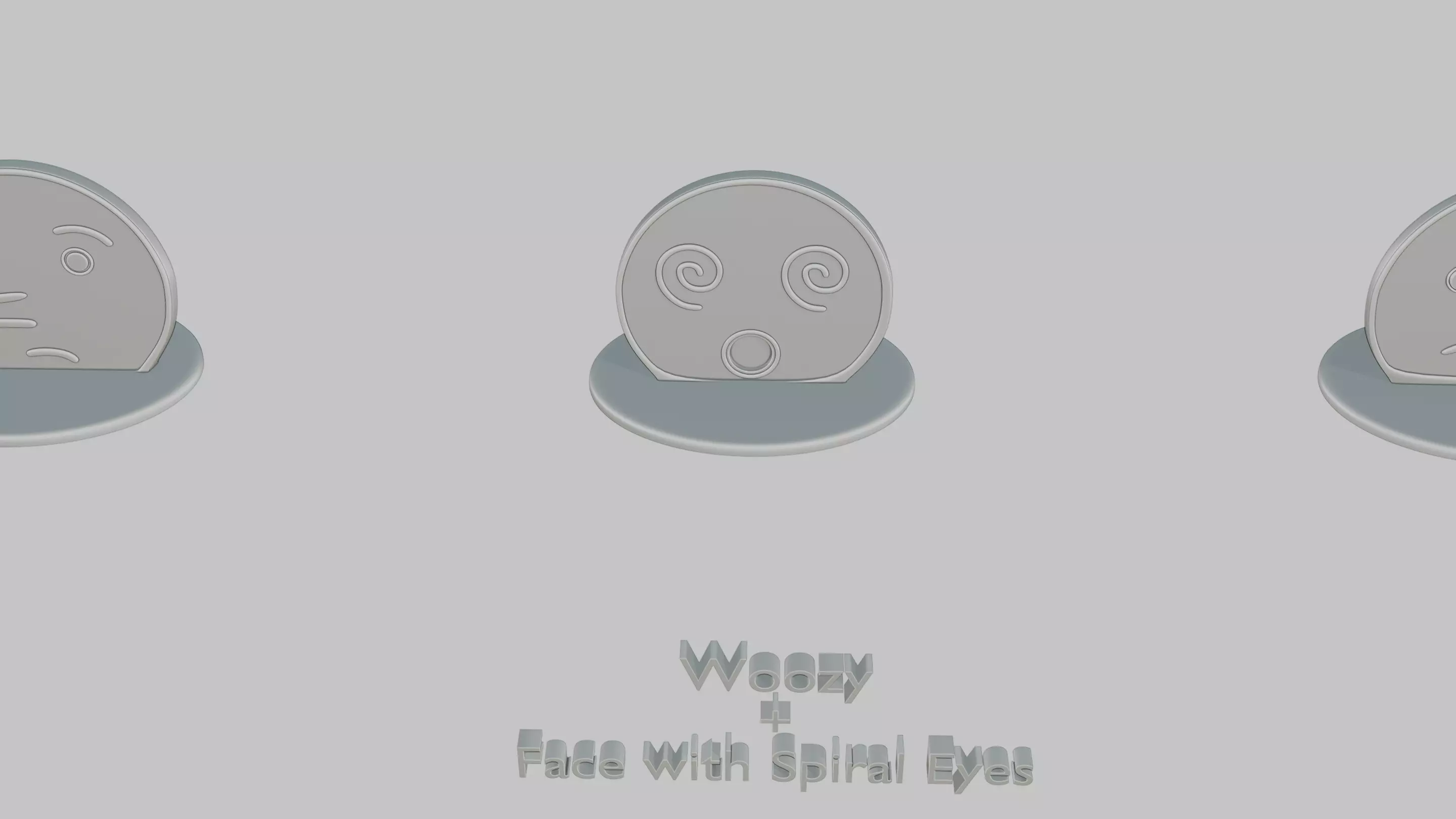 April Fools Day Pack Emoji Statues 3D print model_26