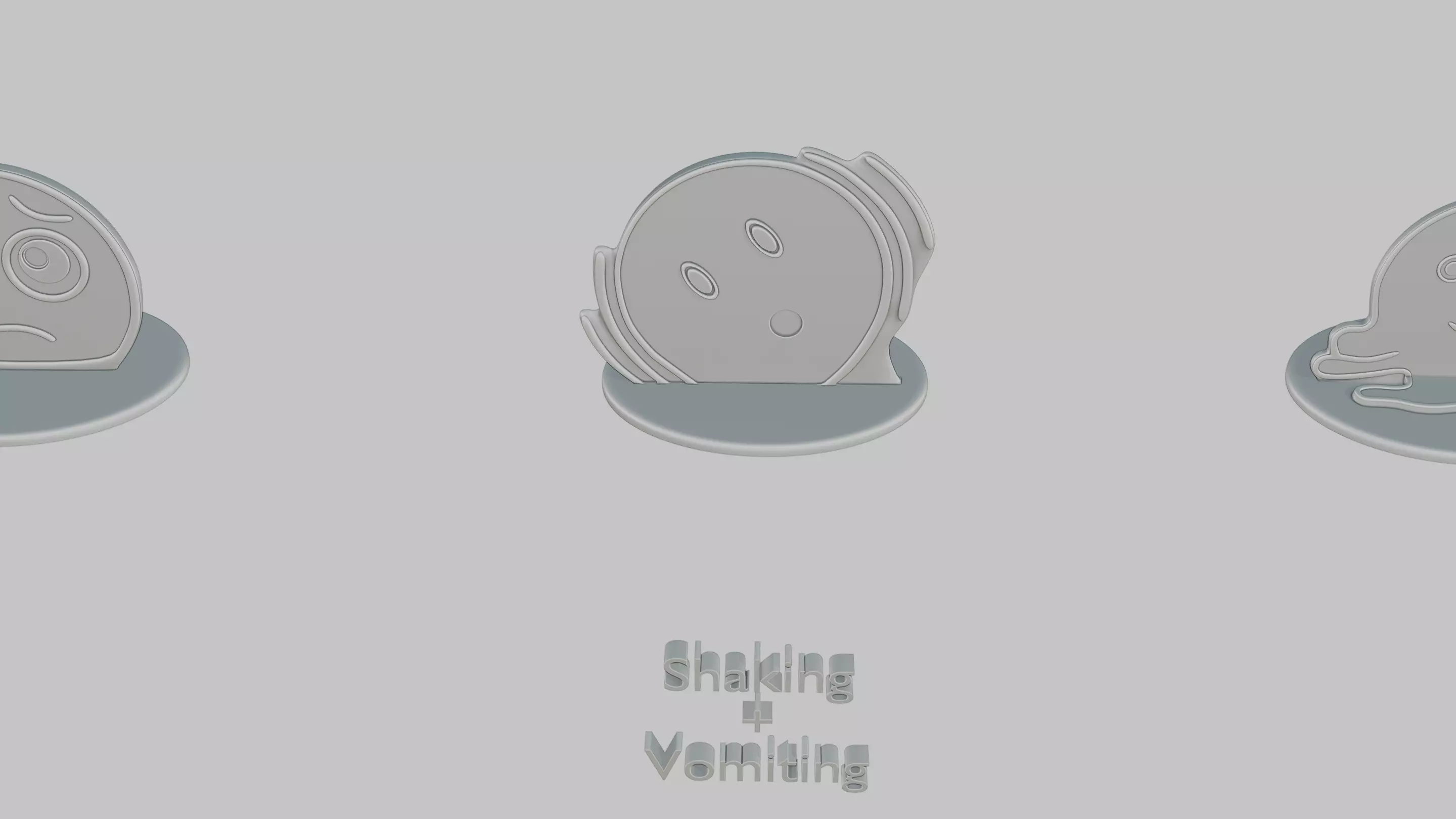 April Fools Day Pack Emoji Statues 3D print model_29