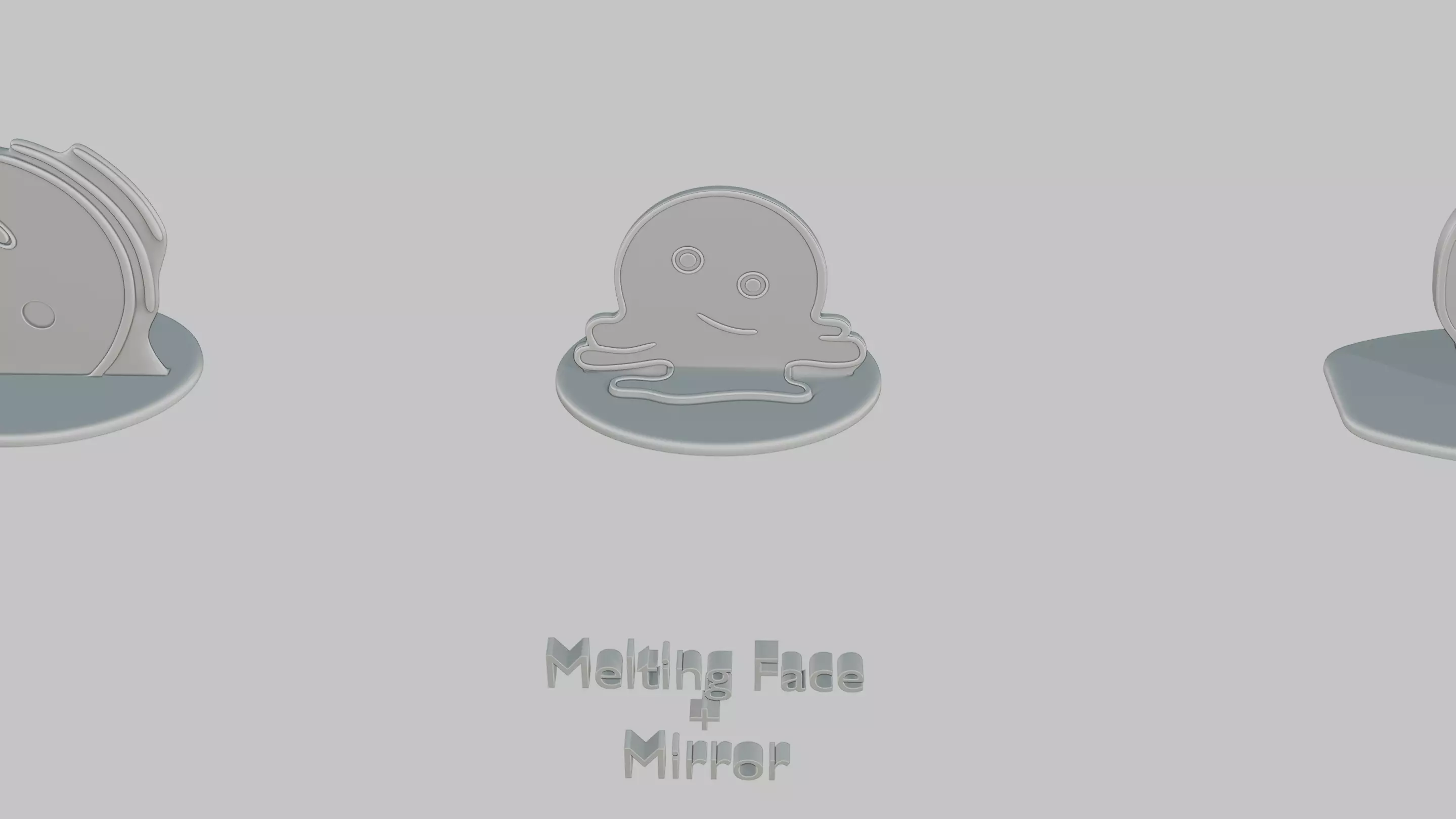 April Fools Day Pack Emoji Statues 3D print model_31