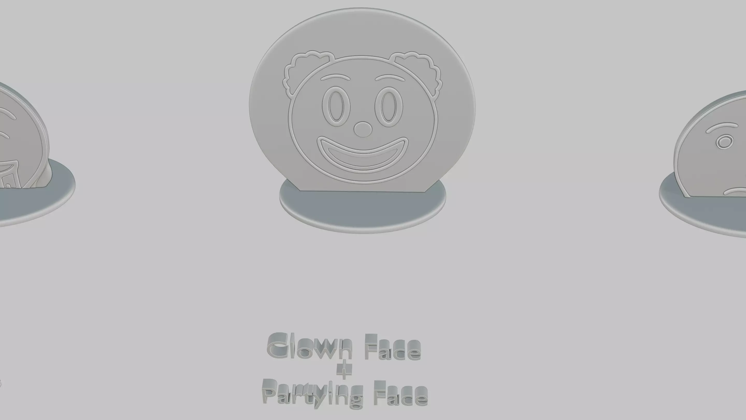 April Fools Day Pack Emoji Statues 3D print model_21