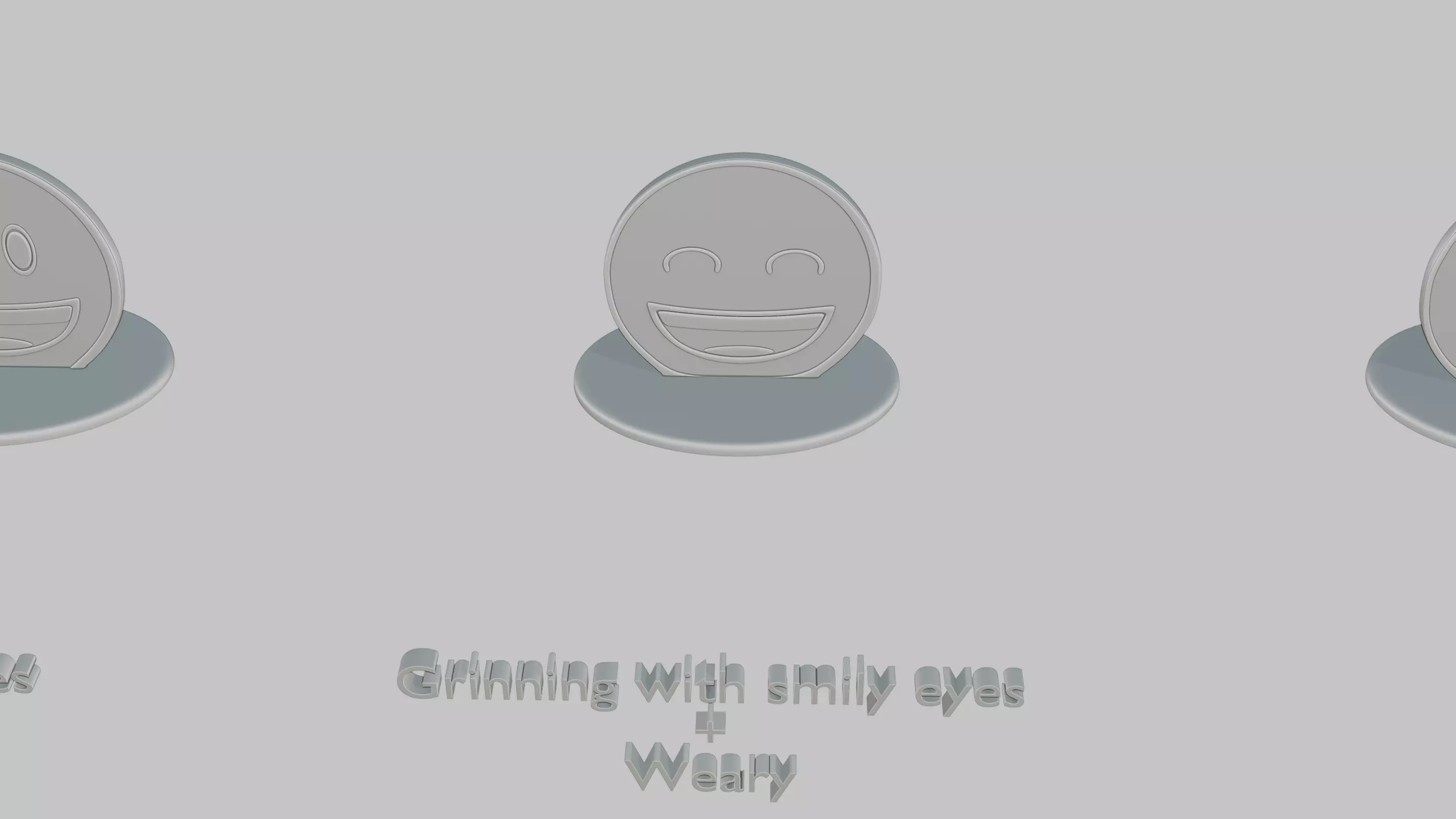 April Fools Day Pack Emoji Statues 3D print model_5