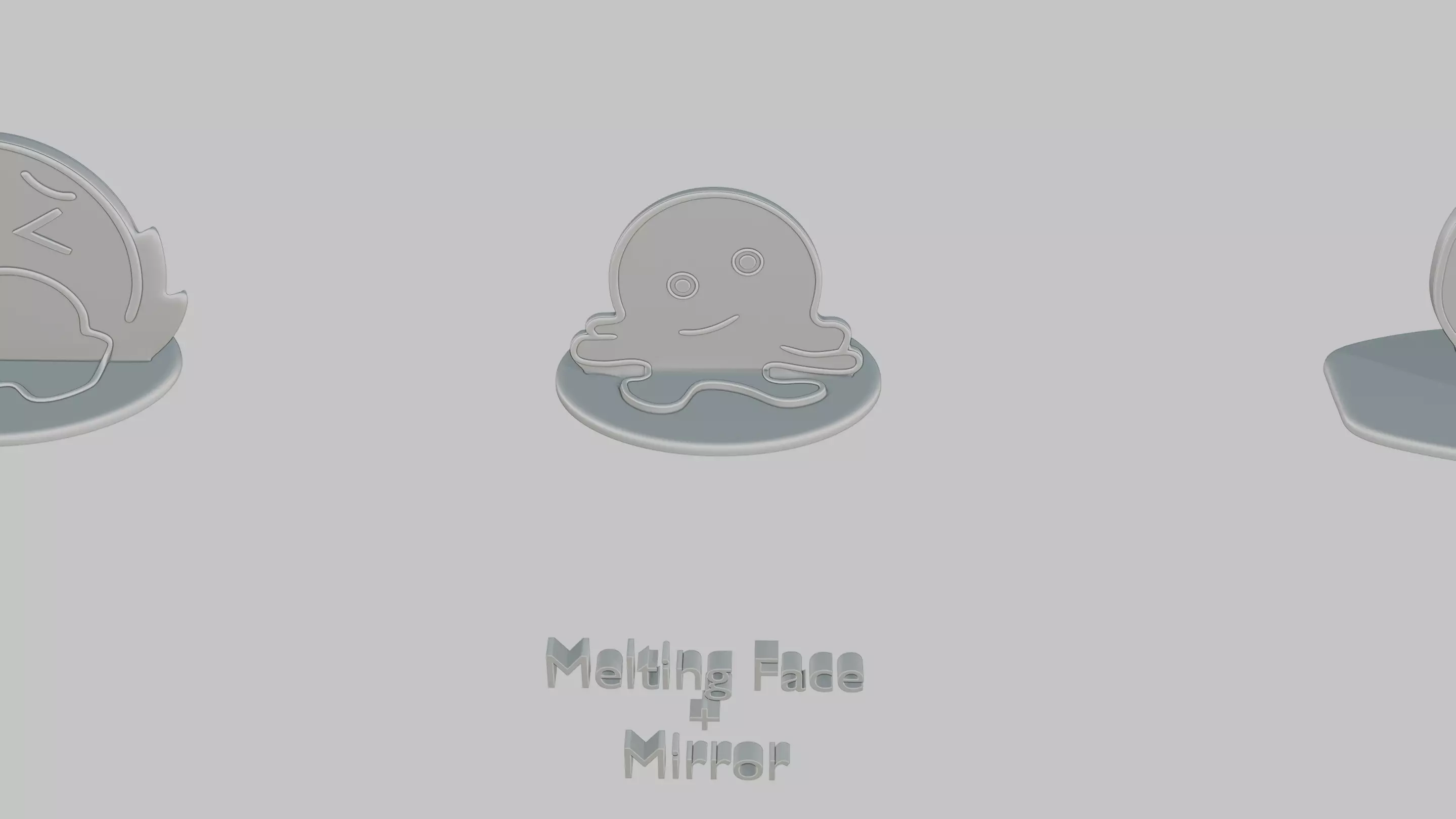 April Fools Day Pack Emoji Statues 3D print model_32