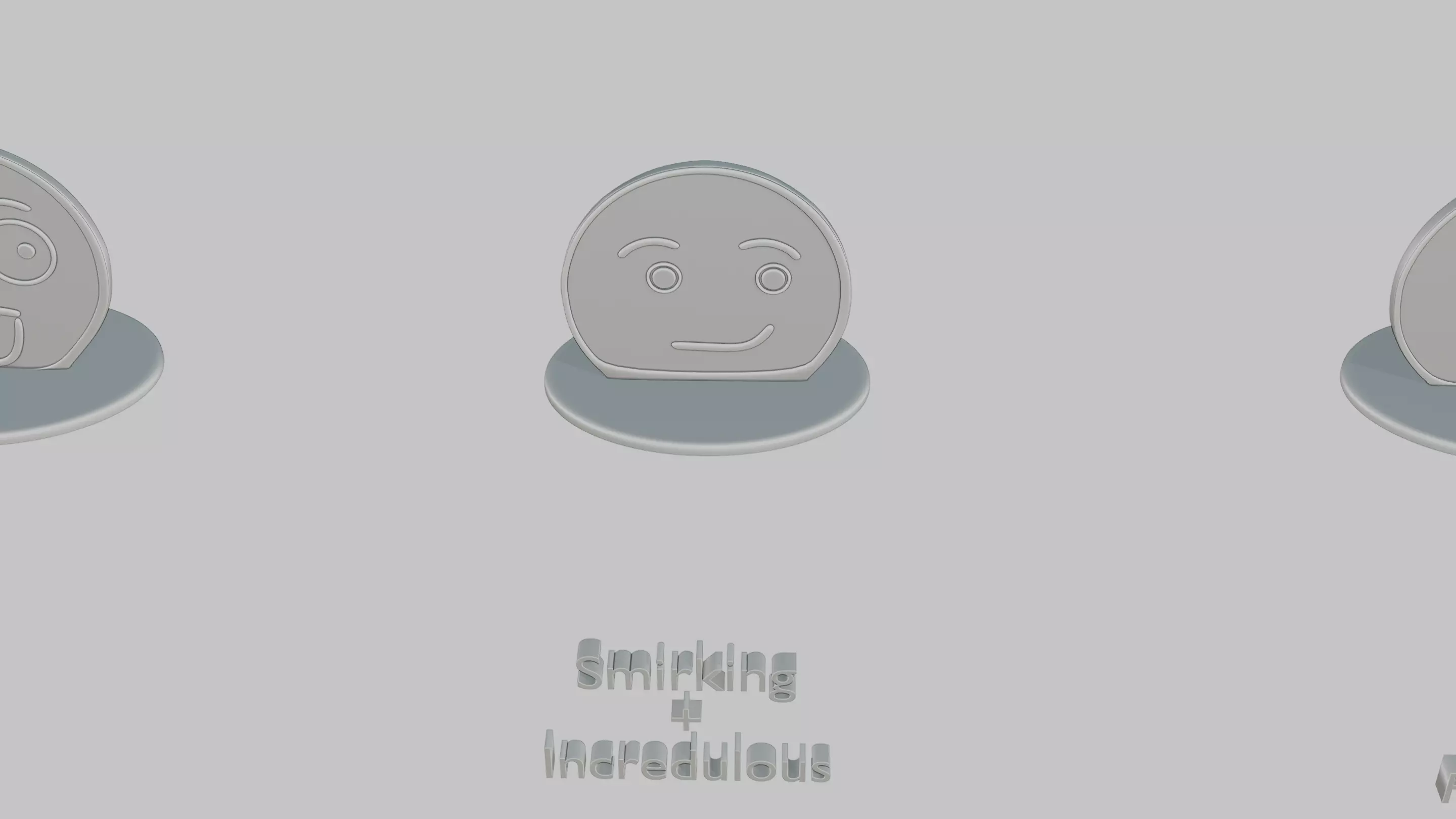 April Fools Day Pack Emoji Statues 3D print model_11