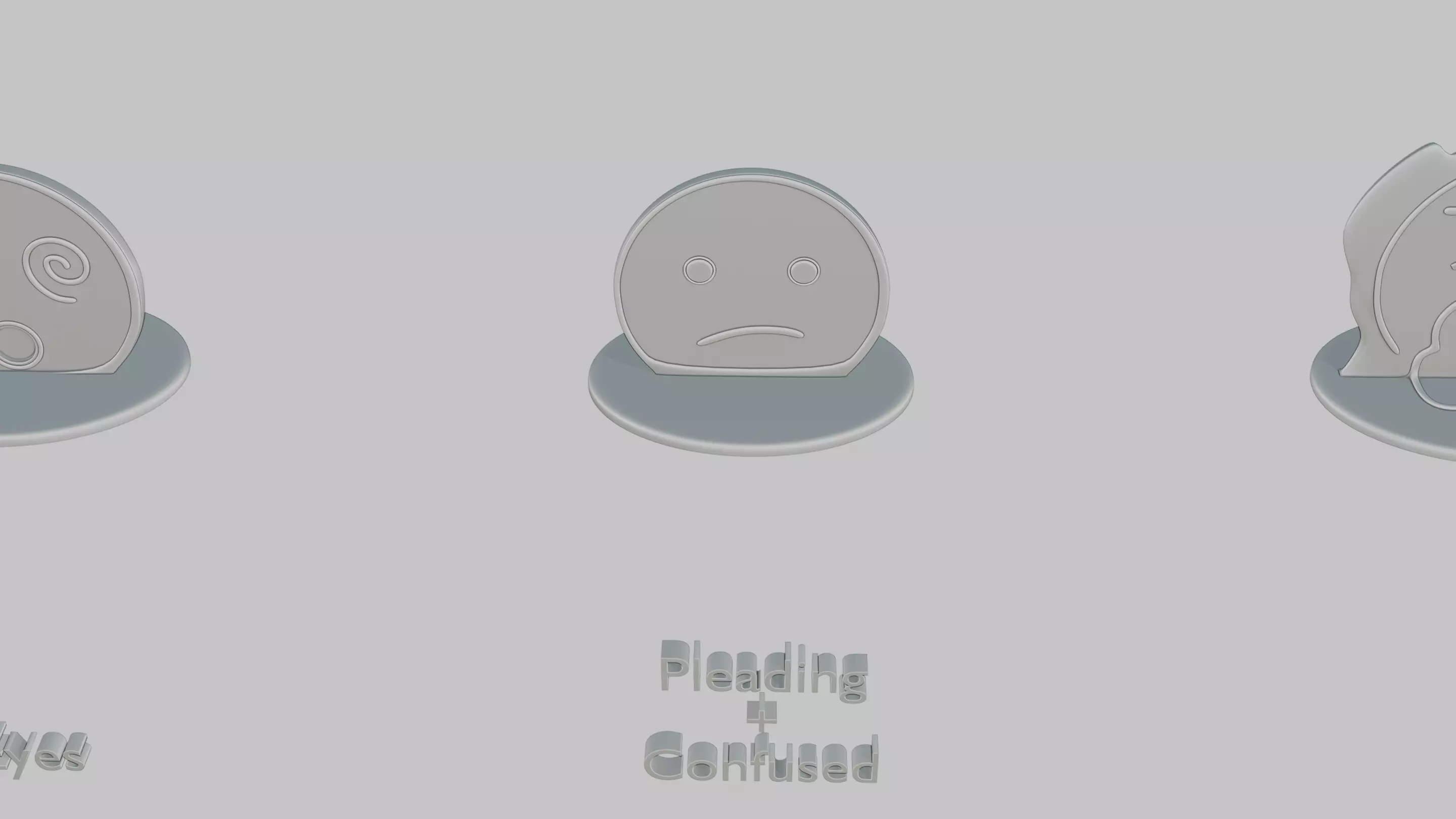 April Fools Day Pack Emoji Statues 3D print model_28