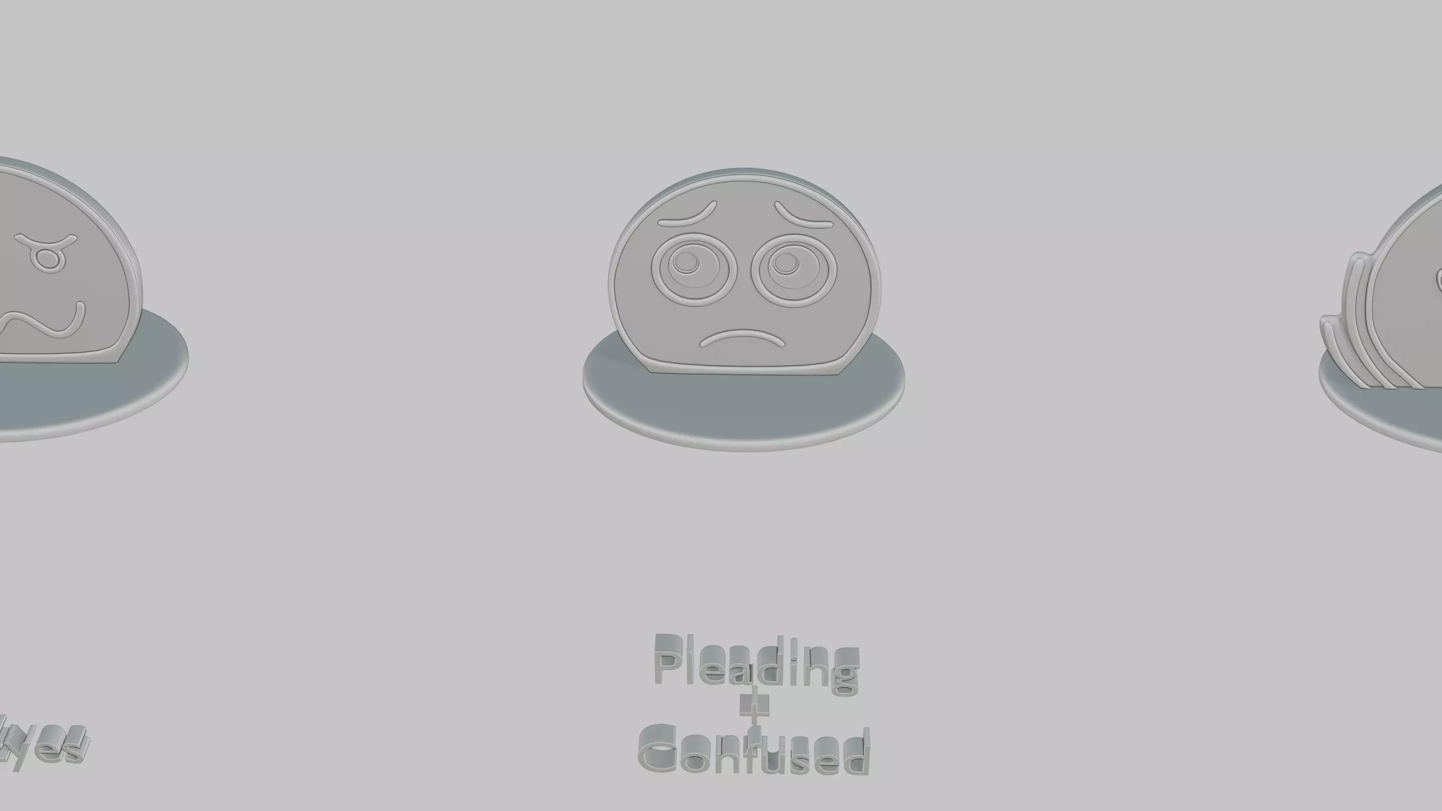 April Fools Day Pack Emoji Statues 3D print model_27