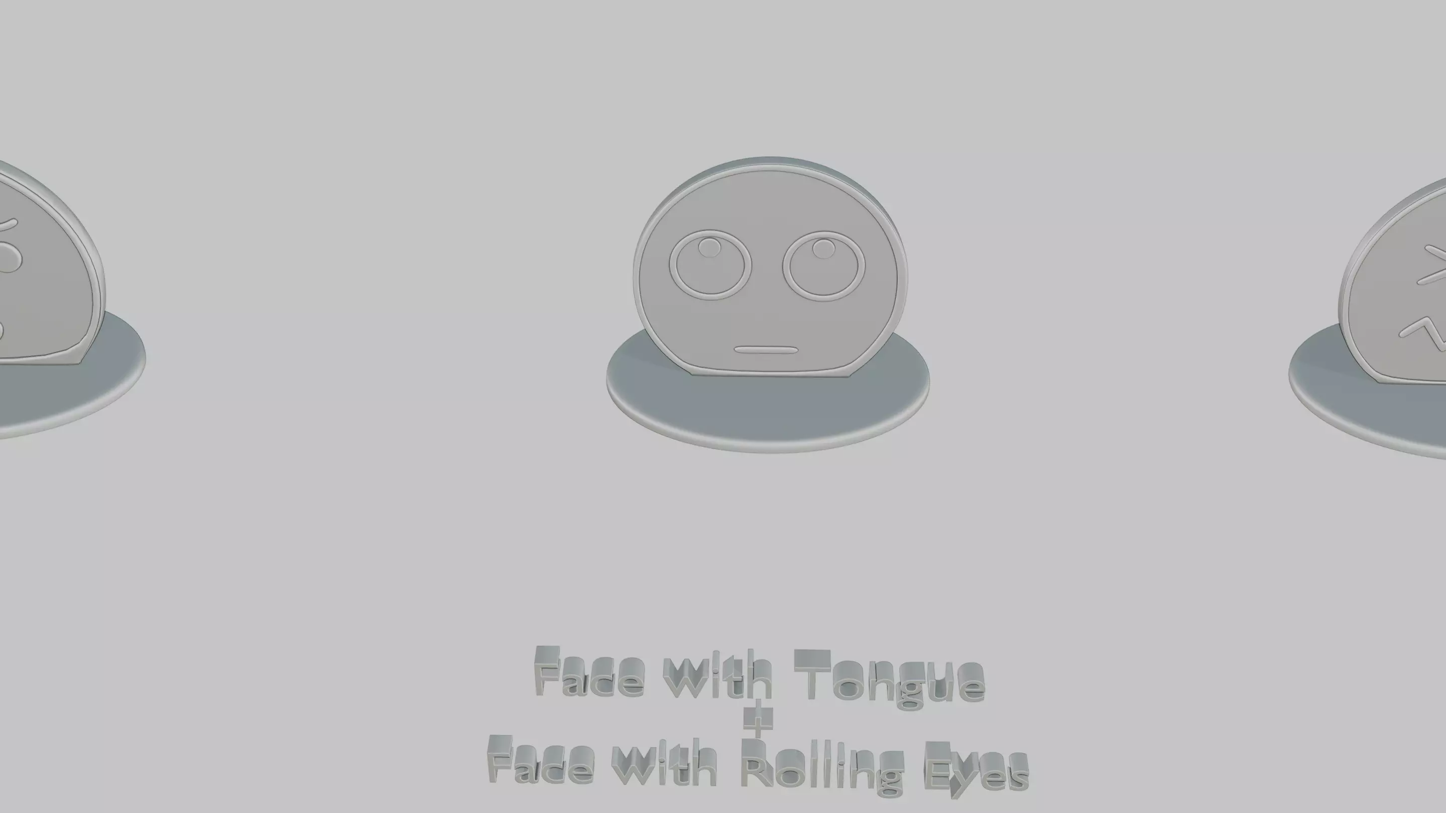 April Fools Day Pack Emoji Statues 3D print model_14