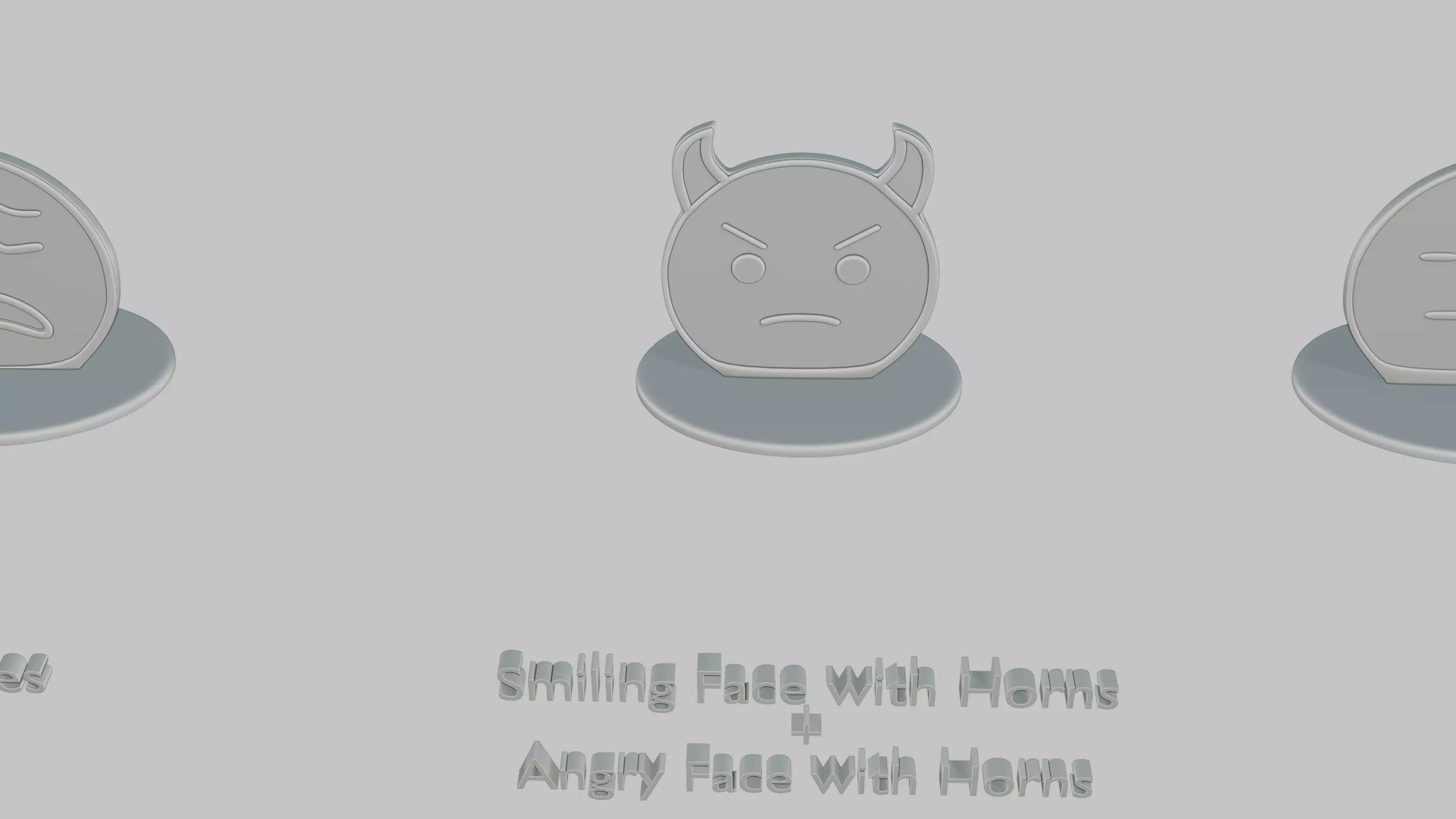 April Fools Day Pack Emoji Statues 3D print model_8