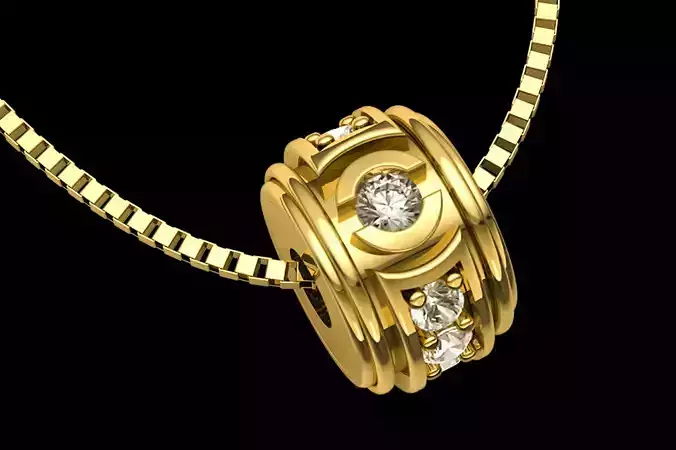 Radiant Orbit Pendant