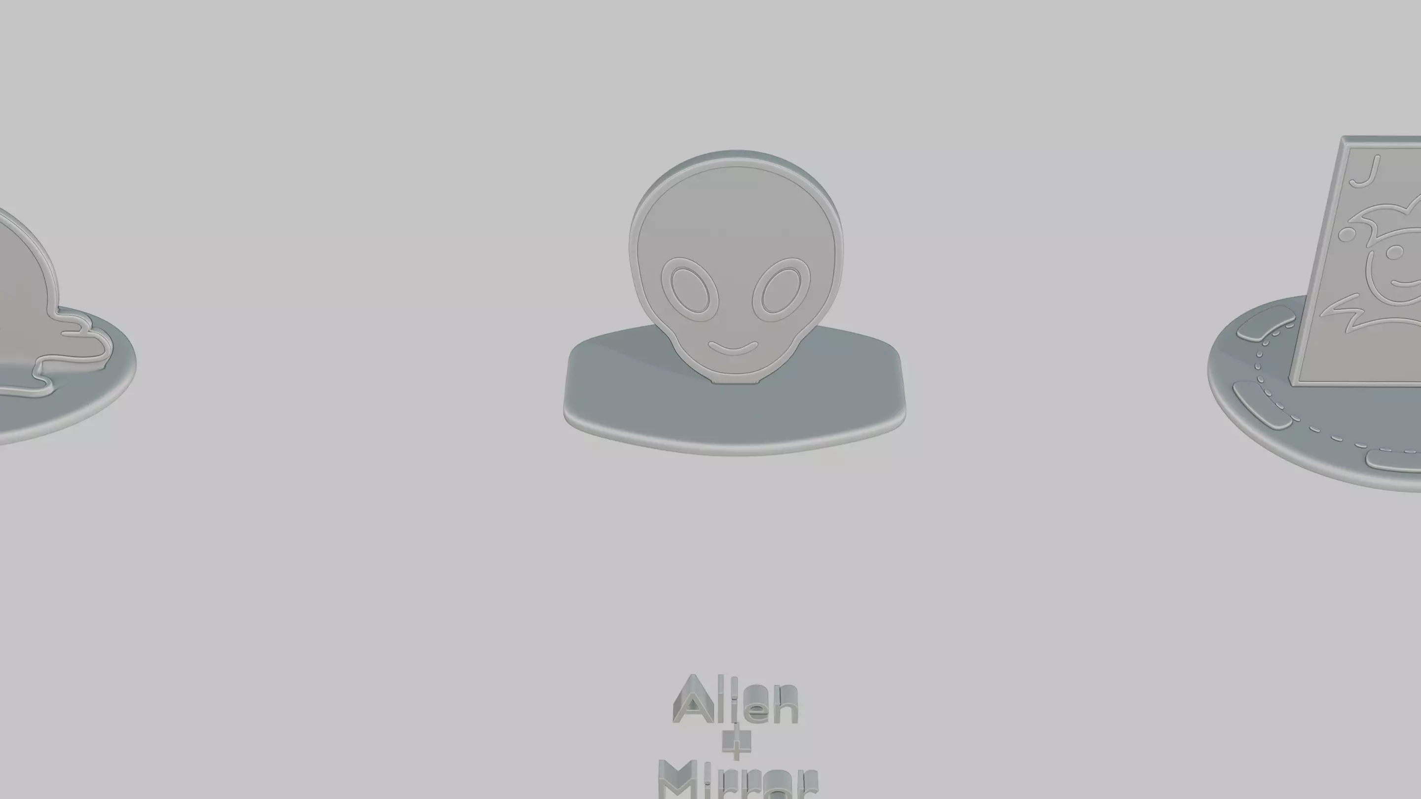 April Fools Day Mini Pack Emoji Statues 3D print model_9