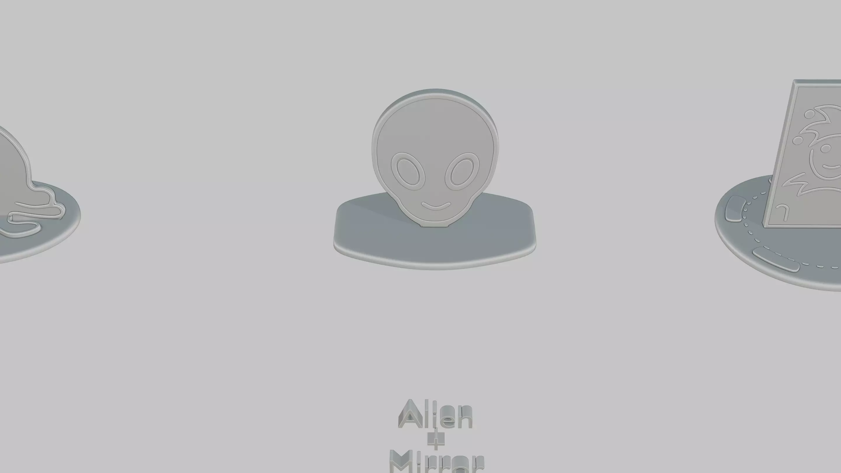 April Fools Day Mini Pack Emoji Statues 3D print model_10