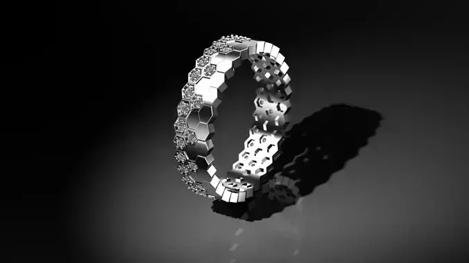 hexagon ring