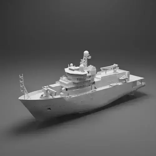 Navio Almirante Saldanha - High Detail 3D for Resin Printing 3D print model Navio Almirante Saldanha - High Detail 3D for Resin Printing 3D print model