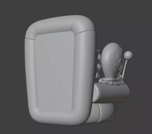 SPONGEBOB AND GARY 3D print model_16