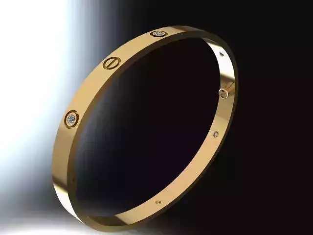 love bracelet with diamonds 