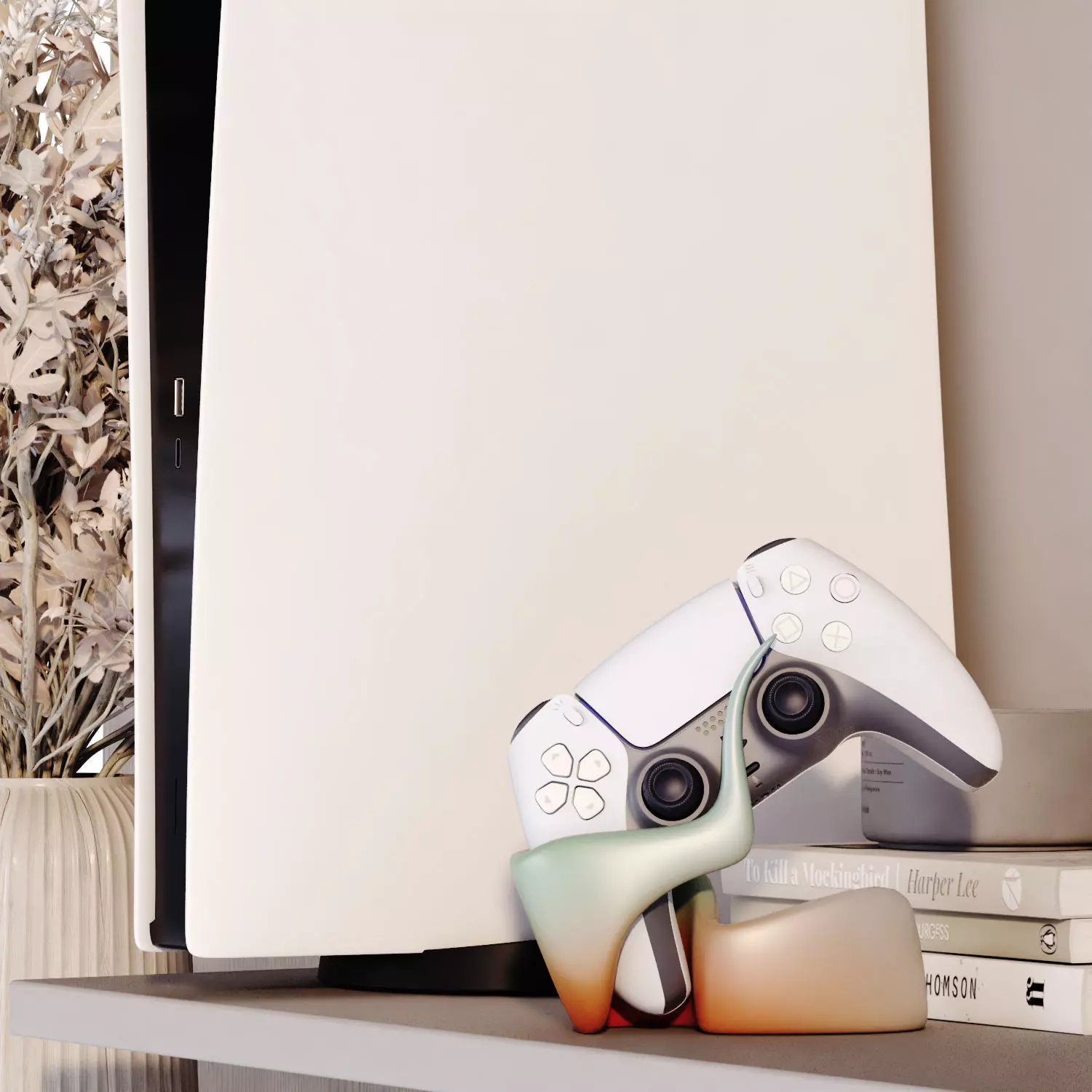 GameGrip 01 3D Printable Controller Stand 3D print model_17