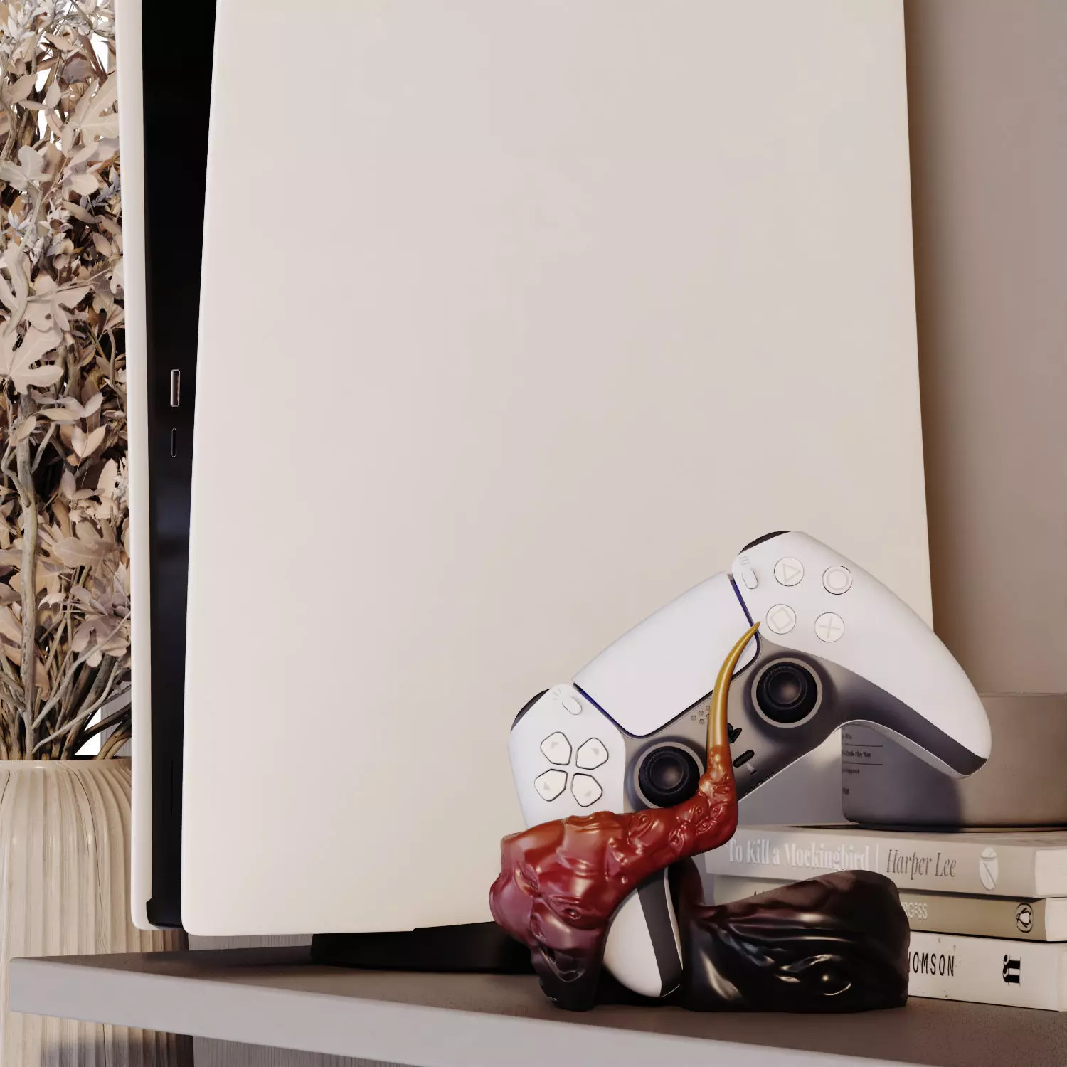 GameGrip 01 3D Printable Controller Stand 3D print model_1