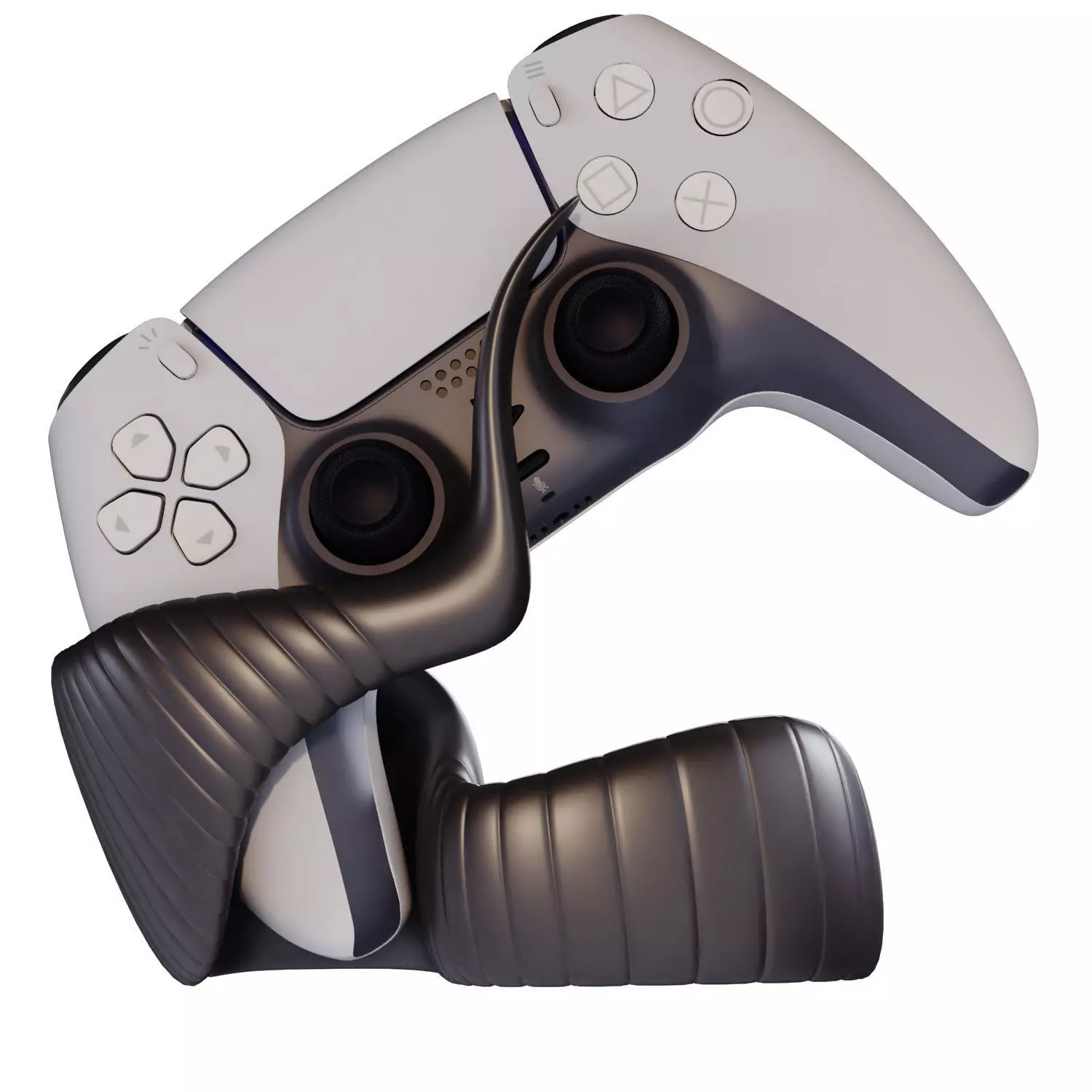 GameGrip 01 3D Printable Controller Stand 3D print model_15