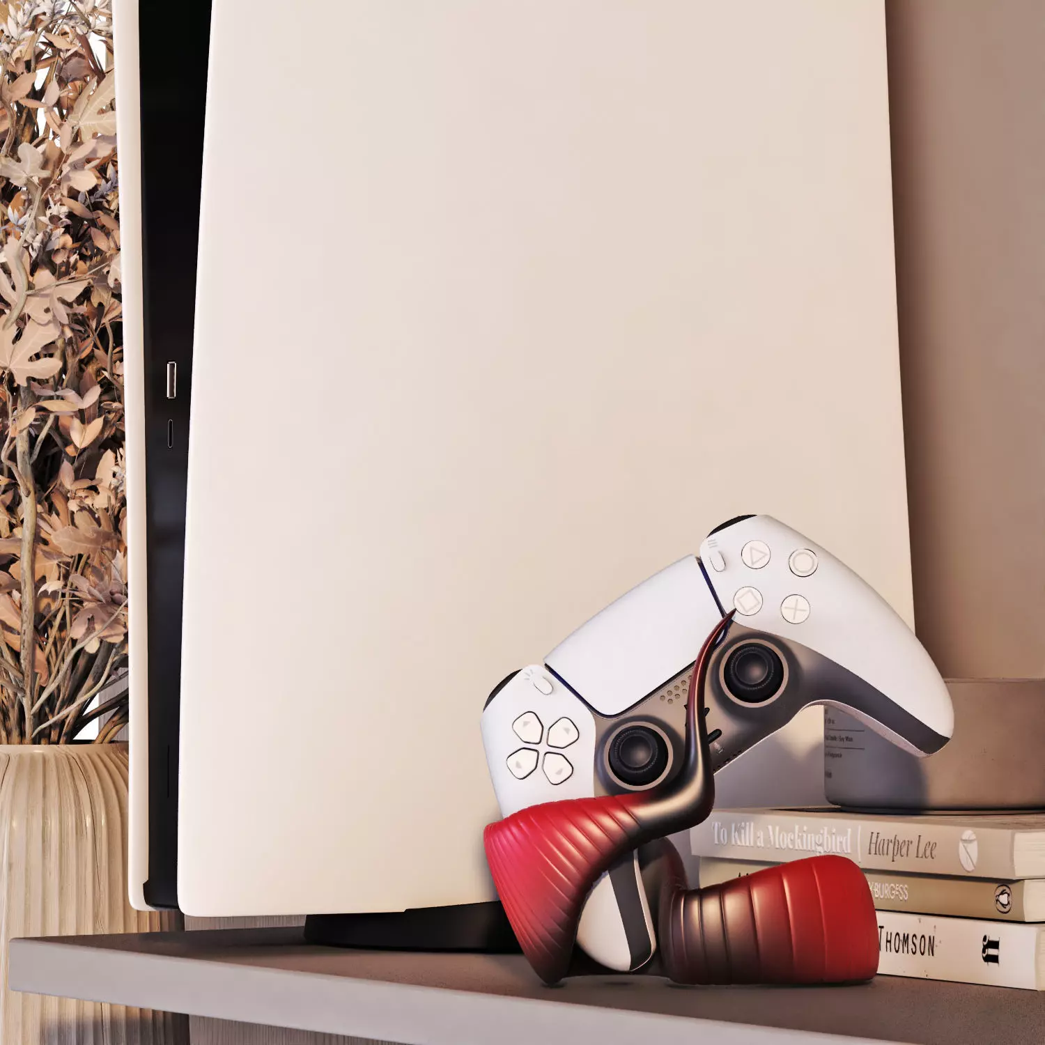 GameGrip 01 3D Printable Controller Stand 3D print model_13