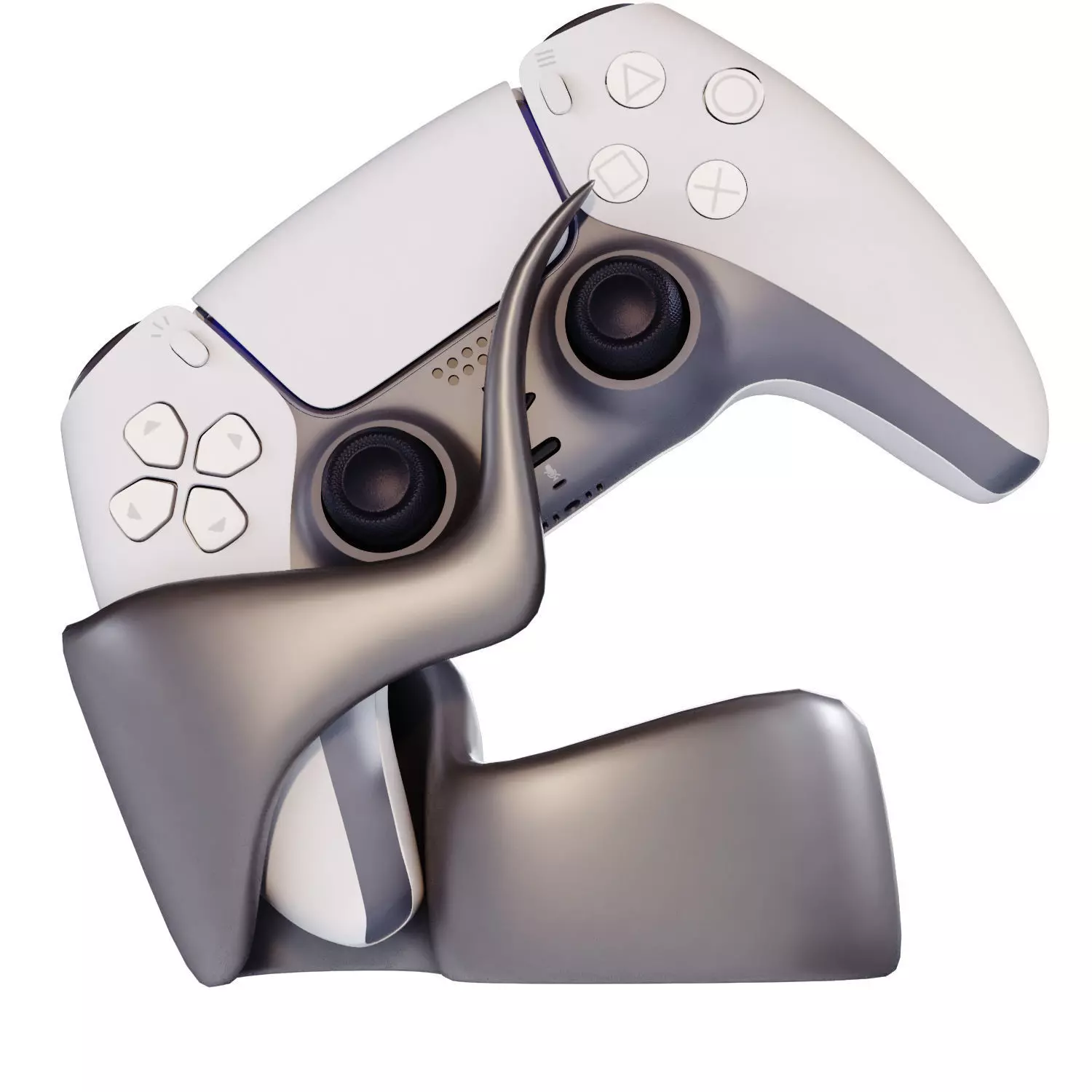 GameGrip 01 3D Printable Controller Stand 3D print model_19