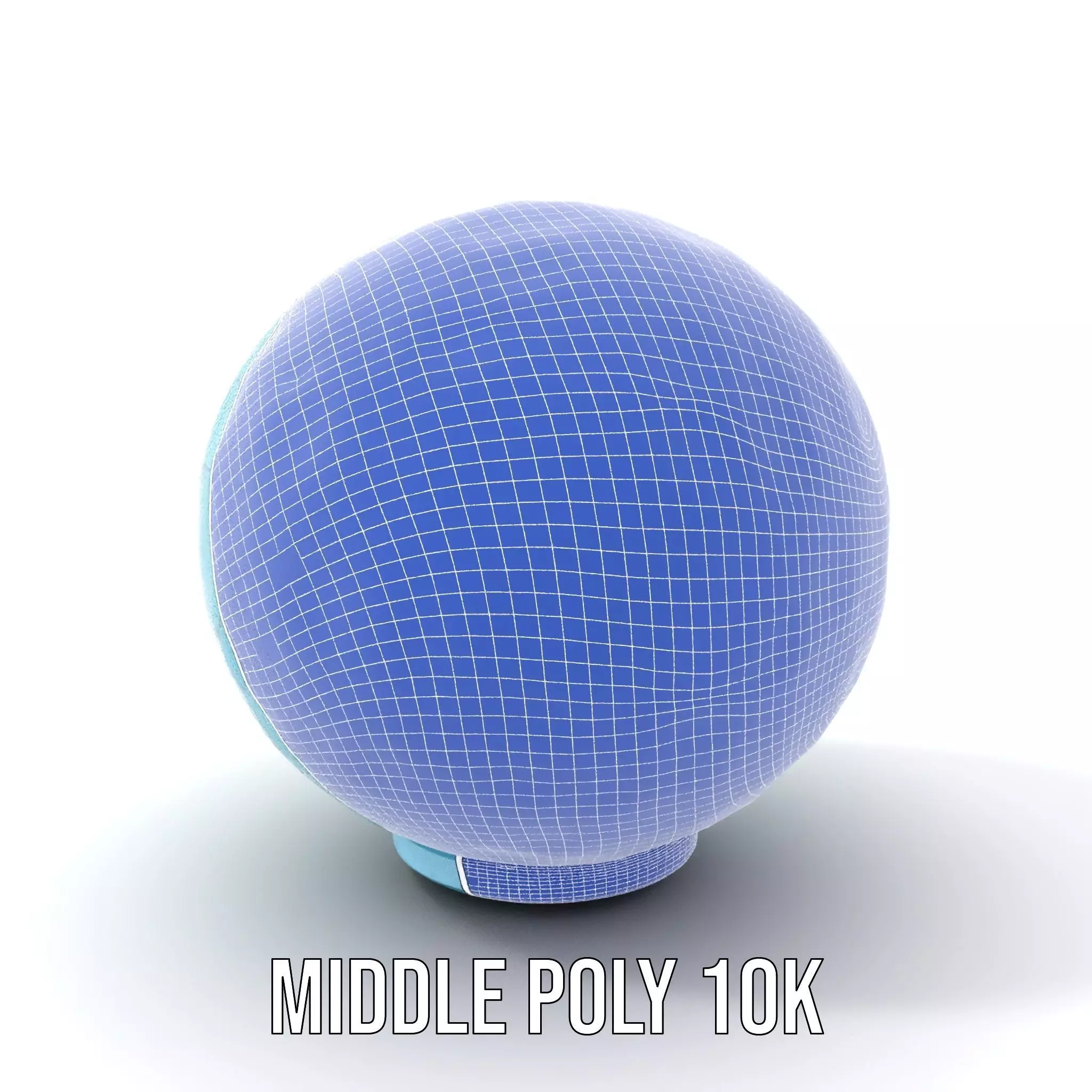 Futuristic Geometric Sphere Model Pack with Neon Glow Low-poly 3D model_19