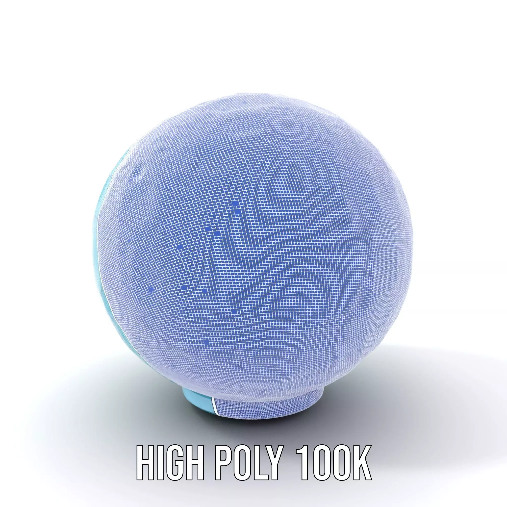 Futuristic Geometric Sphere Model Pack with Neon Glow Low-poly 3D model_5